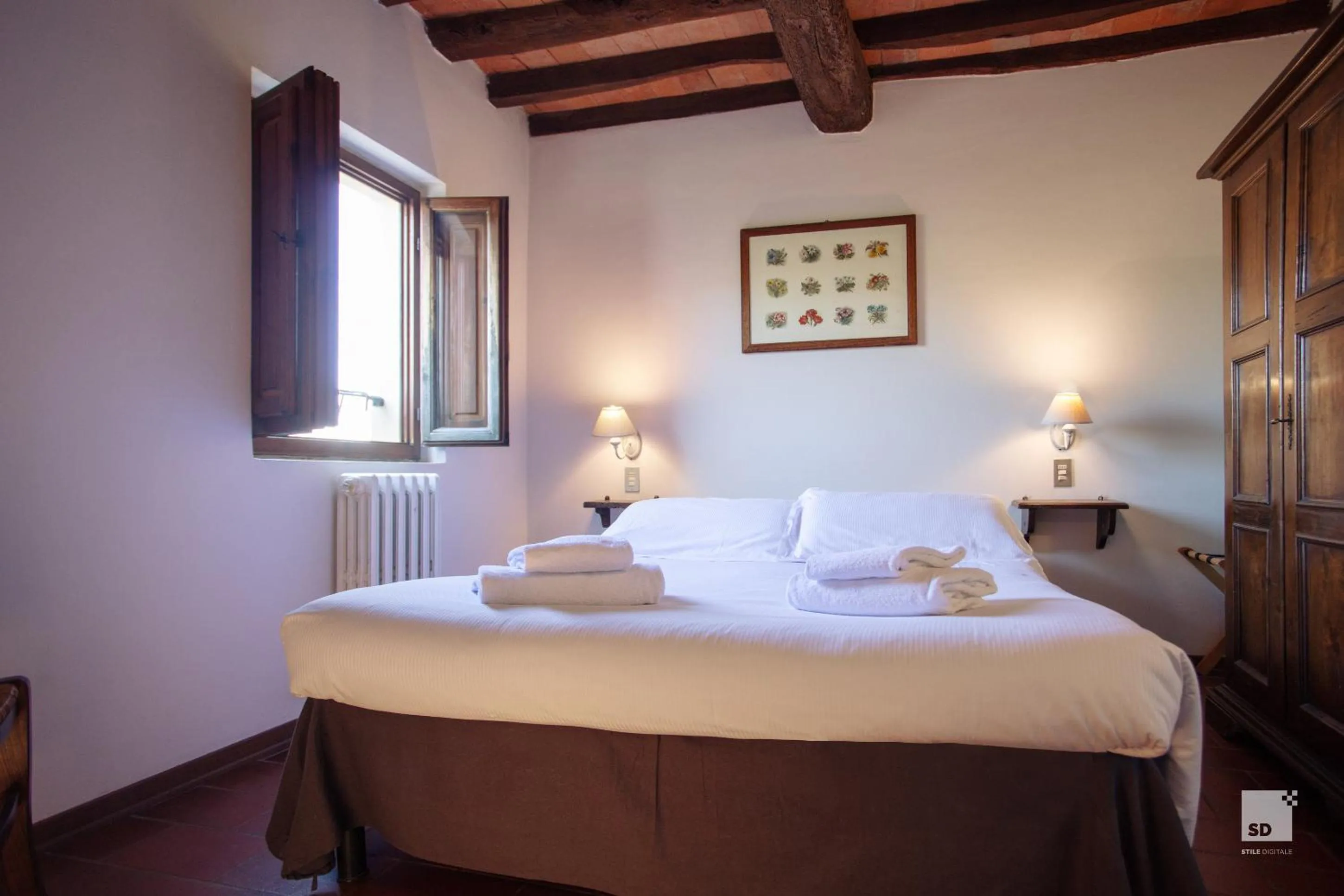 Bedroom, Bed in Tenuta Il Burchio
