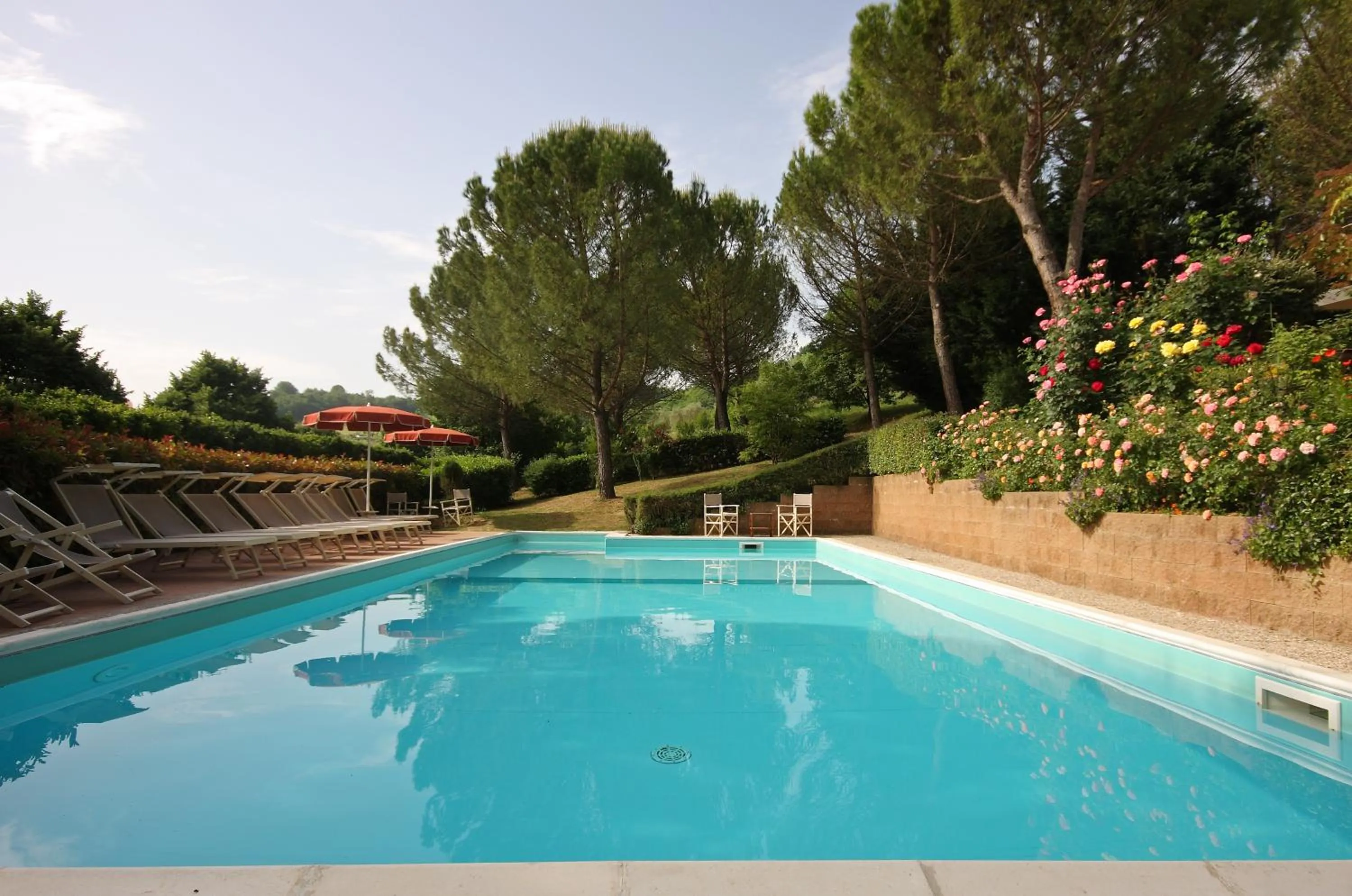 Swimming pool in Tenuta Il Burchio