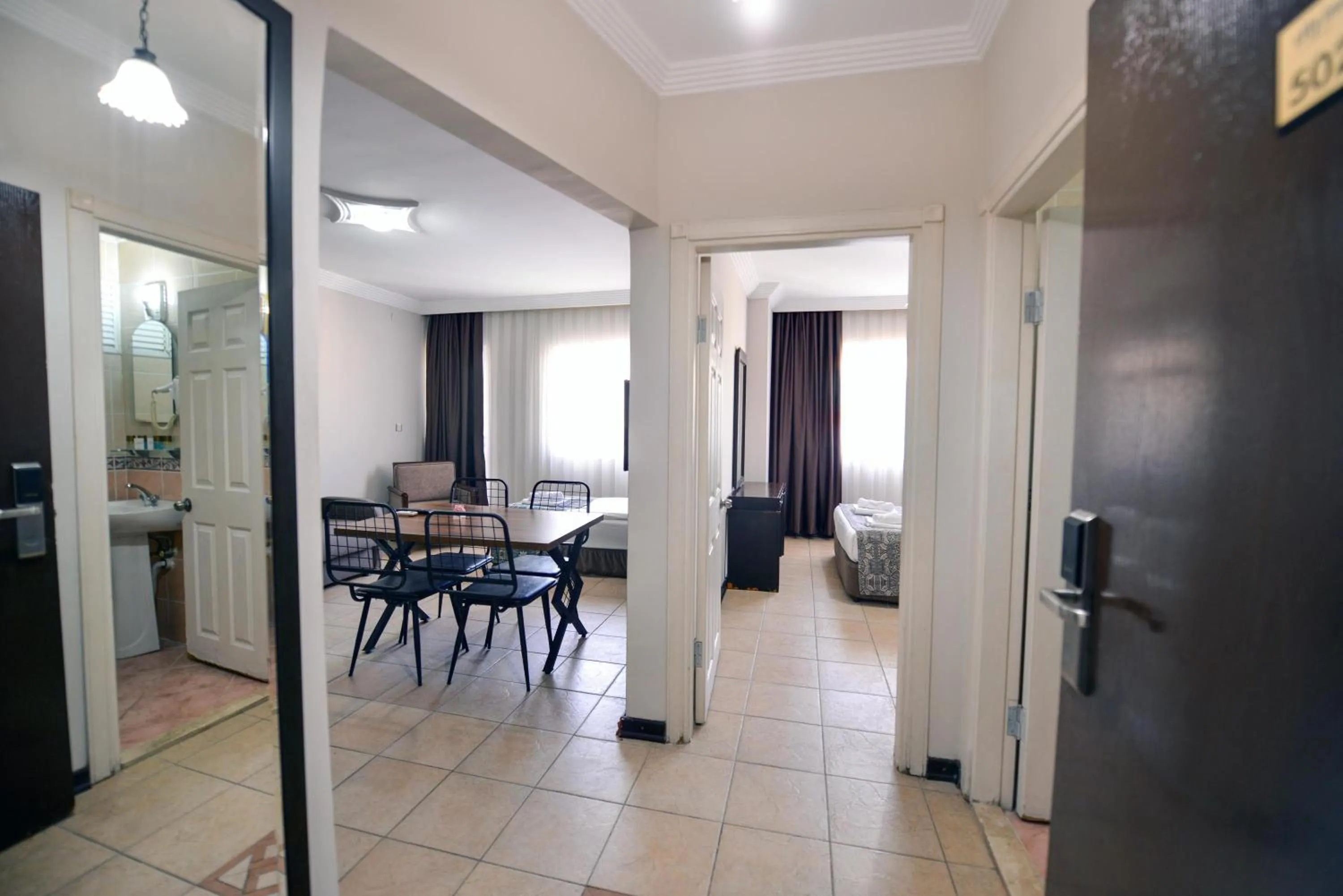 Living room in City Inn Family Apart