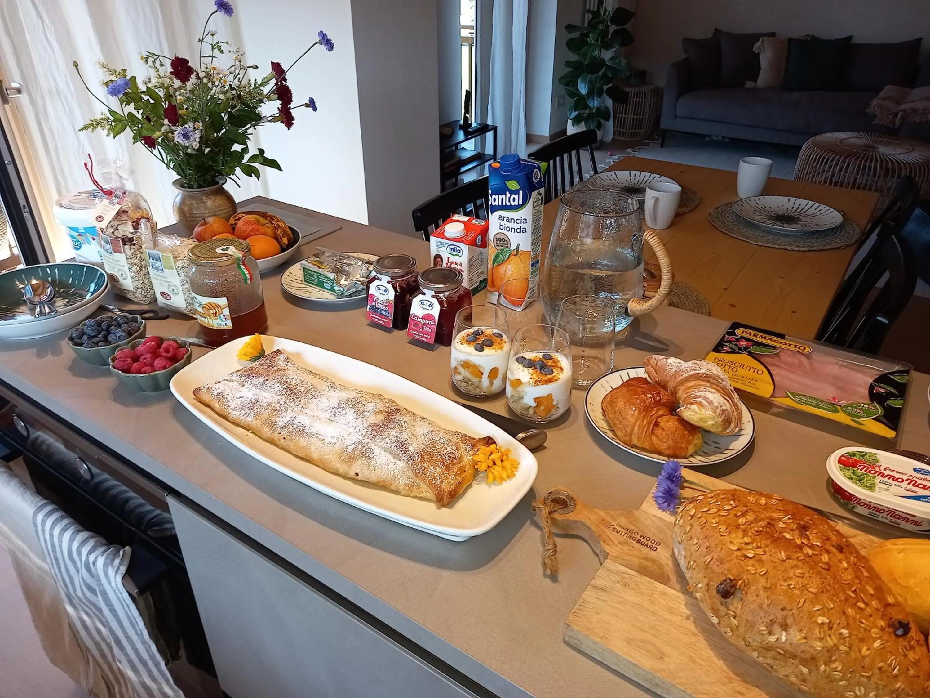 Breakfast in B&B La Casa del Sole