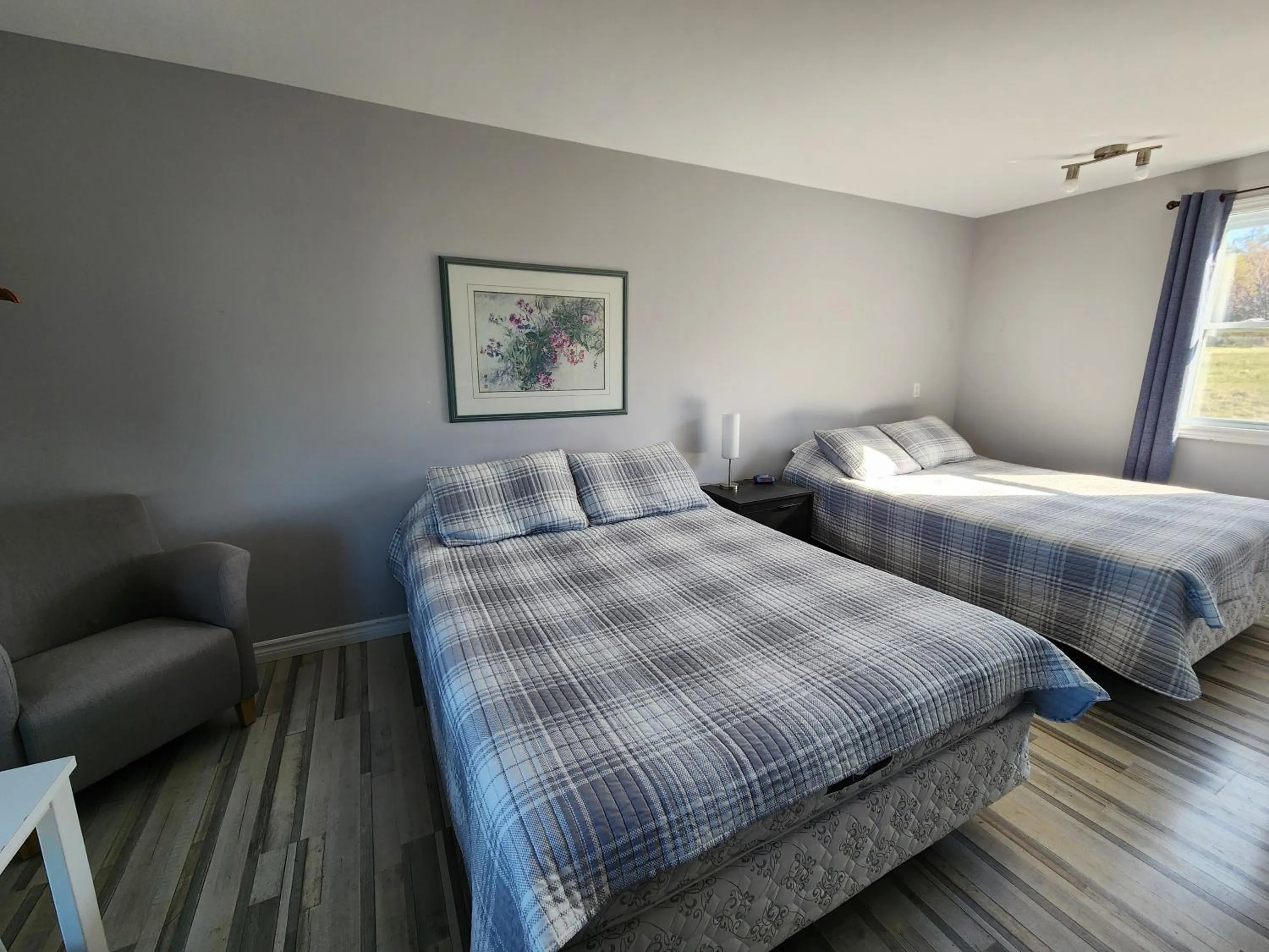 Bed in Motel de la mer