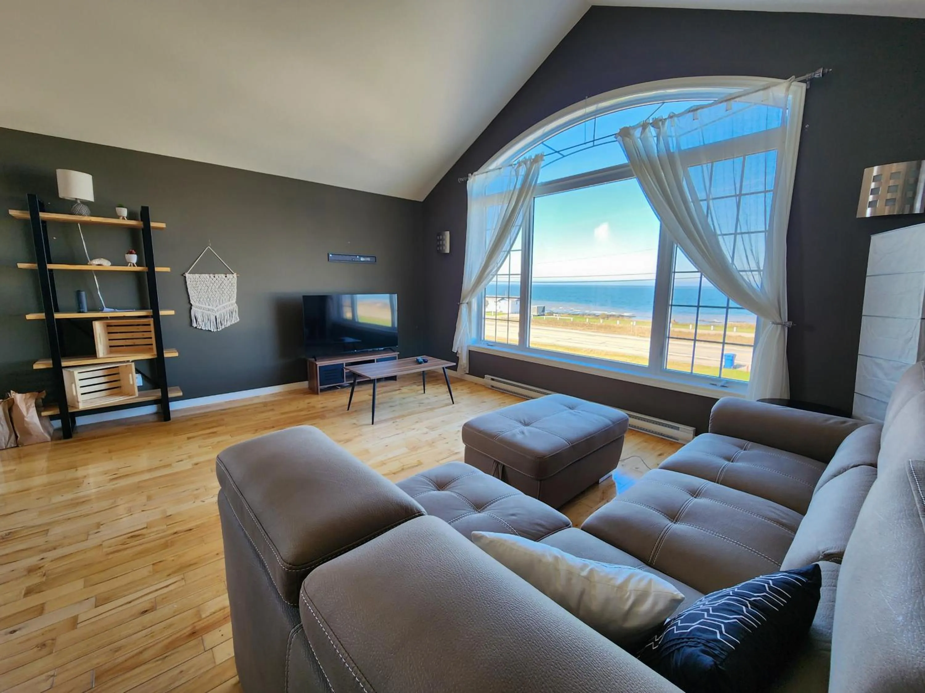 Living room in Motel de la mer