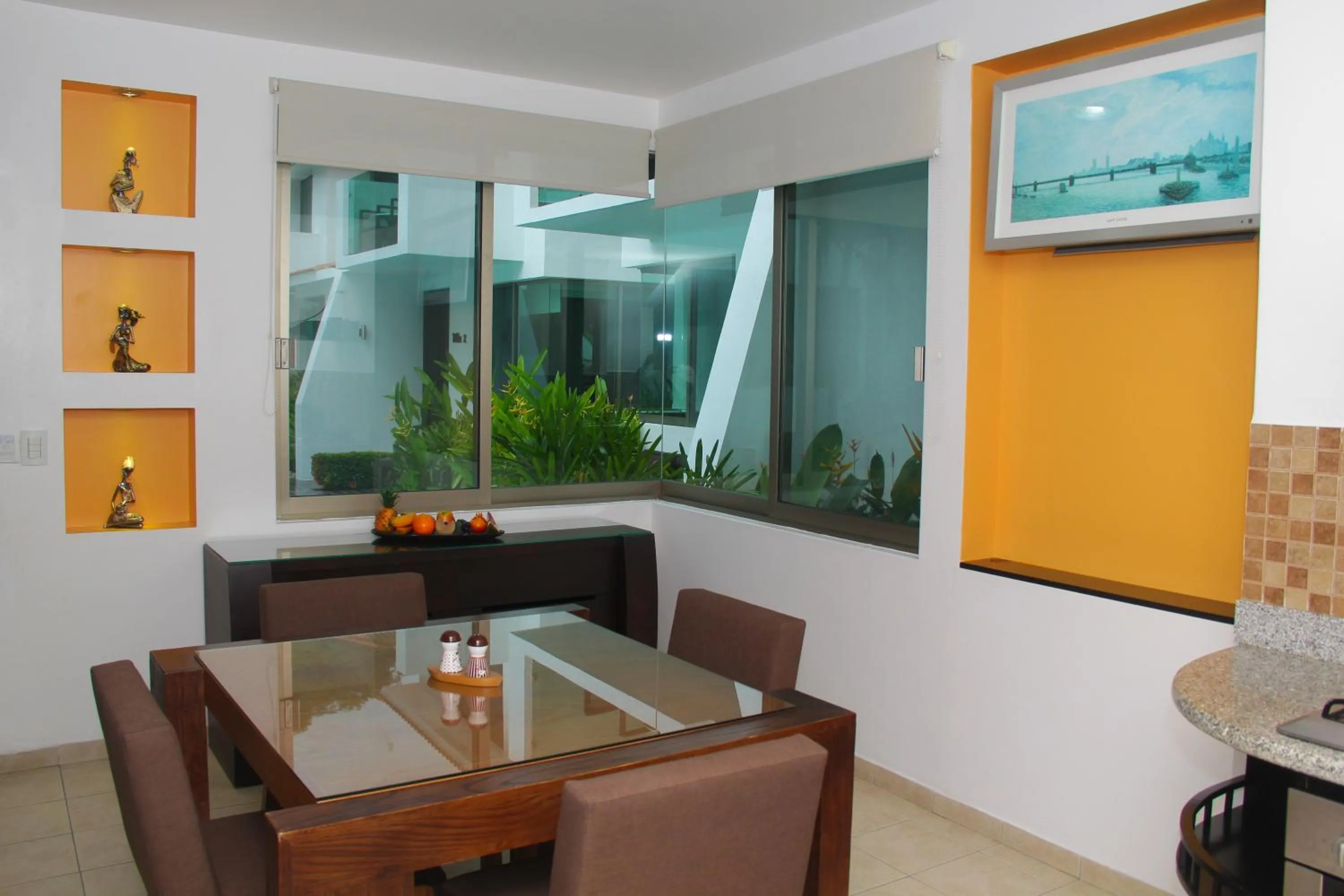 Seating area in Villas Maria Isabel