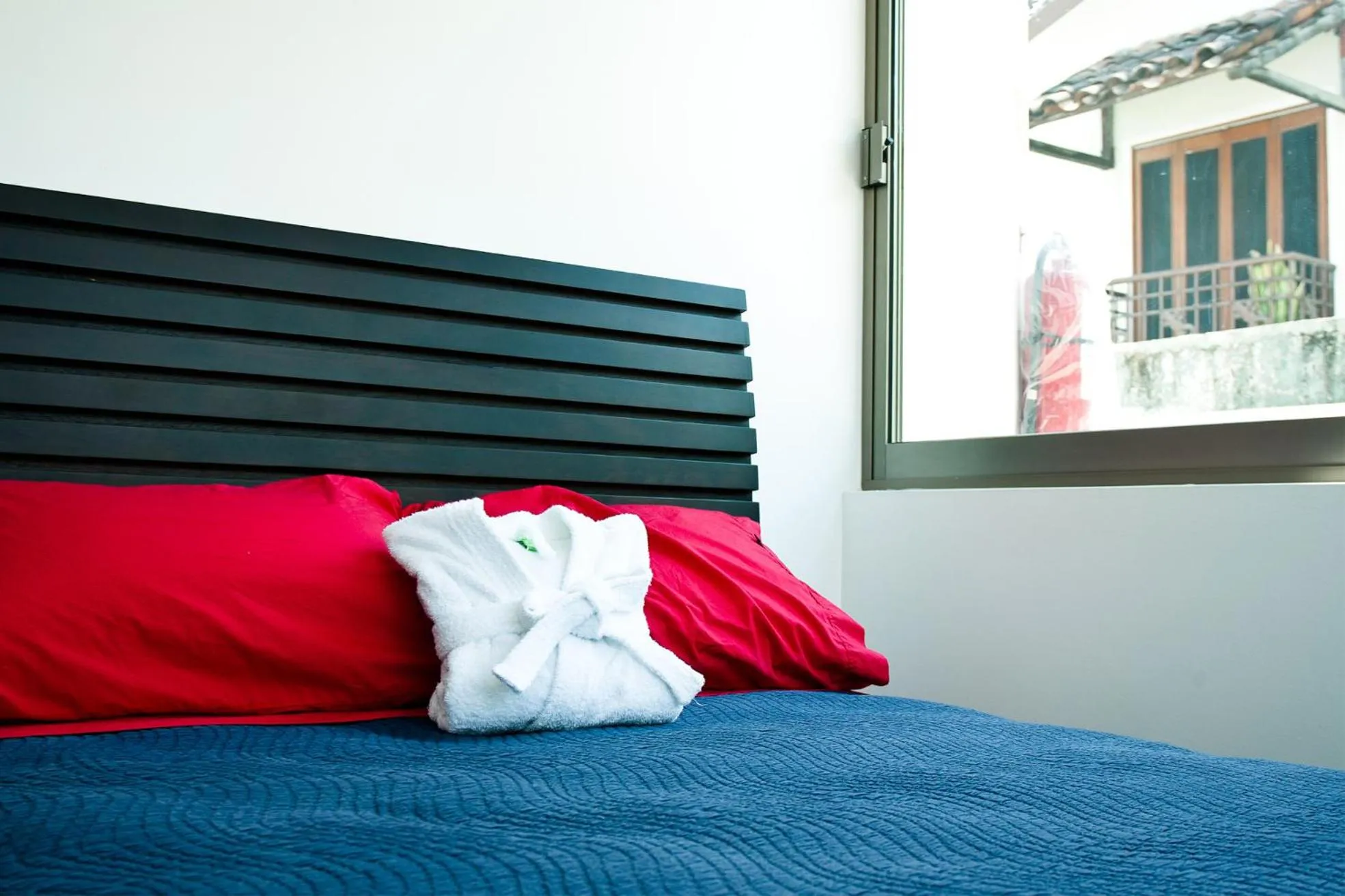 Bedroom, Bed in Villas Maria Isabel