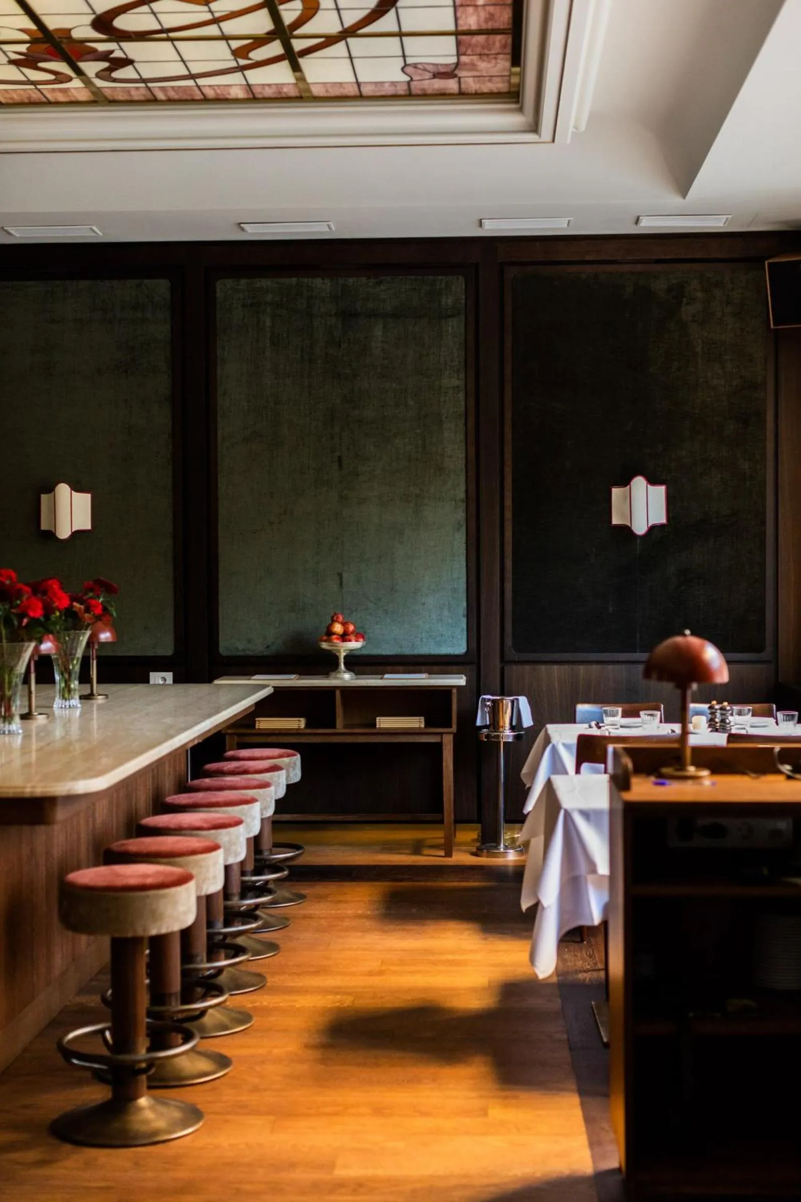 Restaurant/places to eat in Parkhotel Mondschein, a Member of Design Hotels