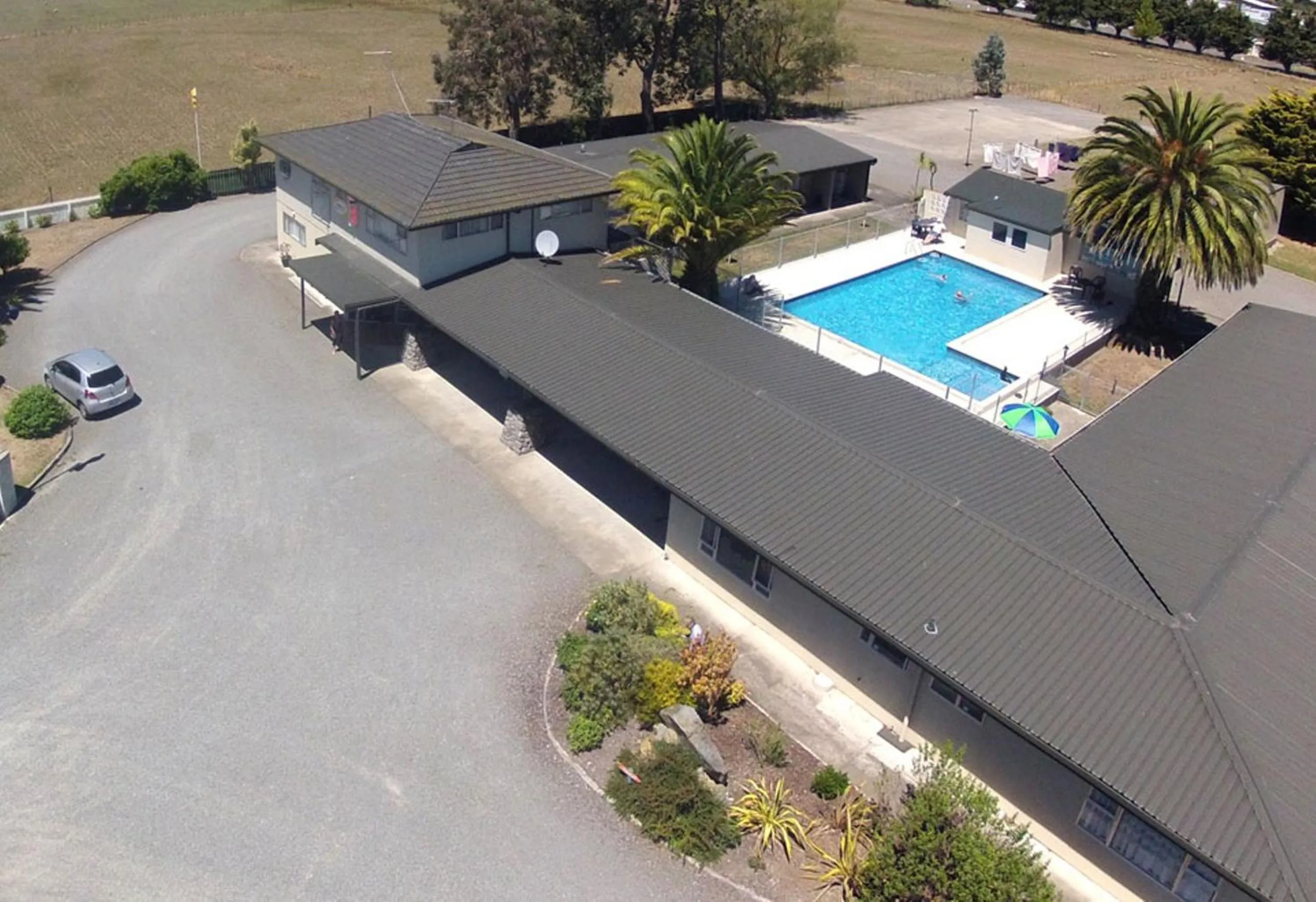 Bird's eye view in Thornton Lodge Motel