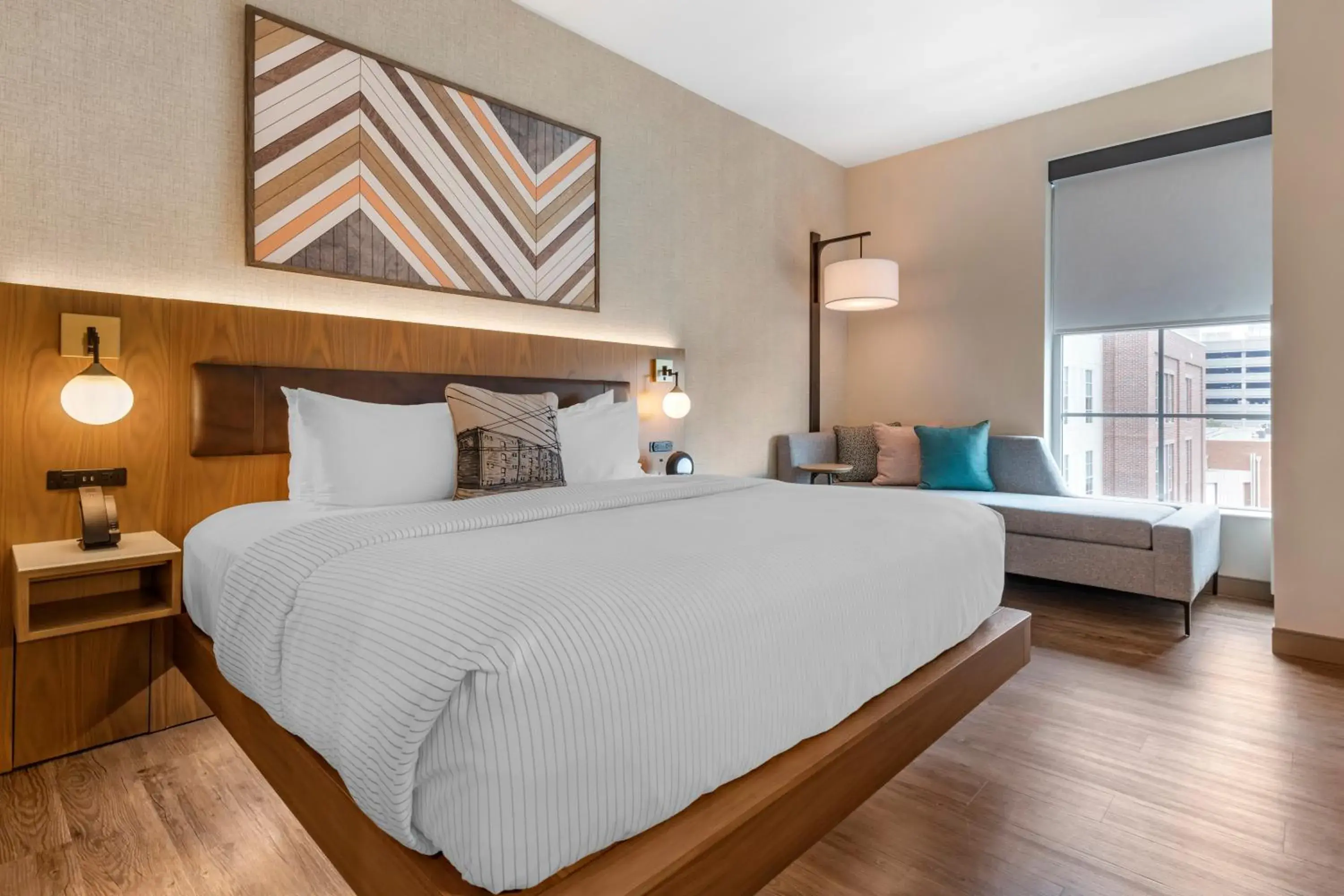 King Room with Roll-In Shower - Disability Access in Cambria Hotel Columbia Downtown the Vista King Room with Roll-In Shower - Disability Access in Cambria Hotel Columbia Downtown the Vista