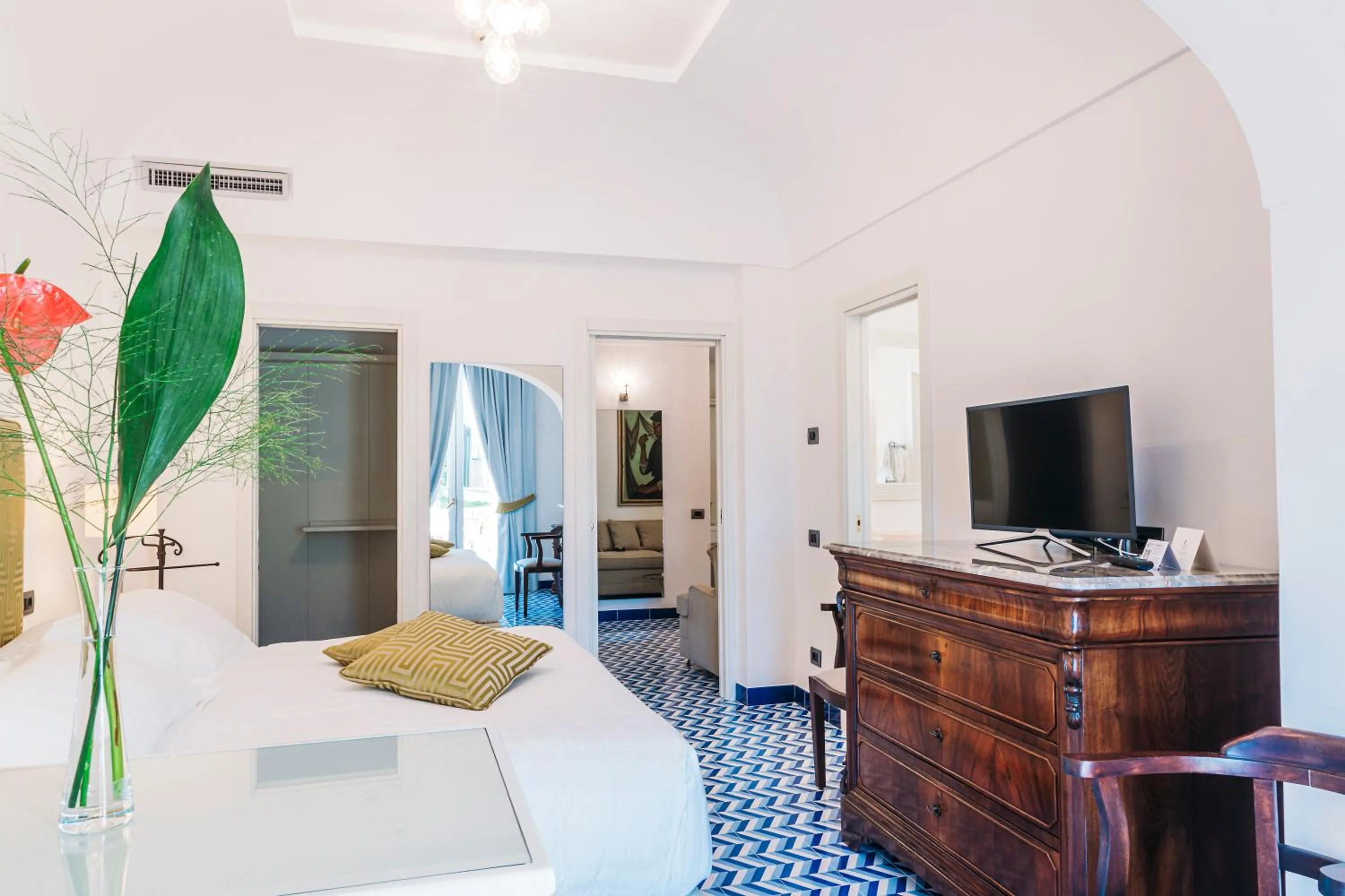 Bed in San Montano Resort & Spa