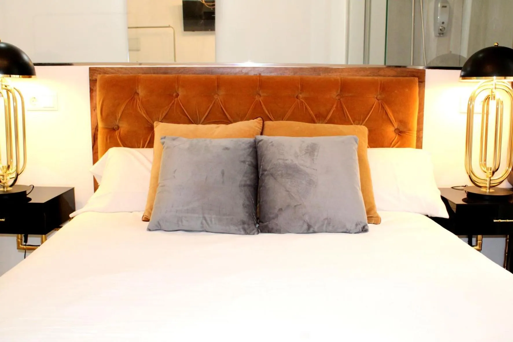 Bed in Hostal Roomsole