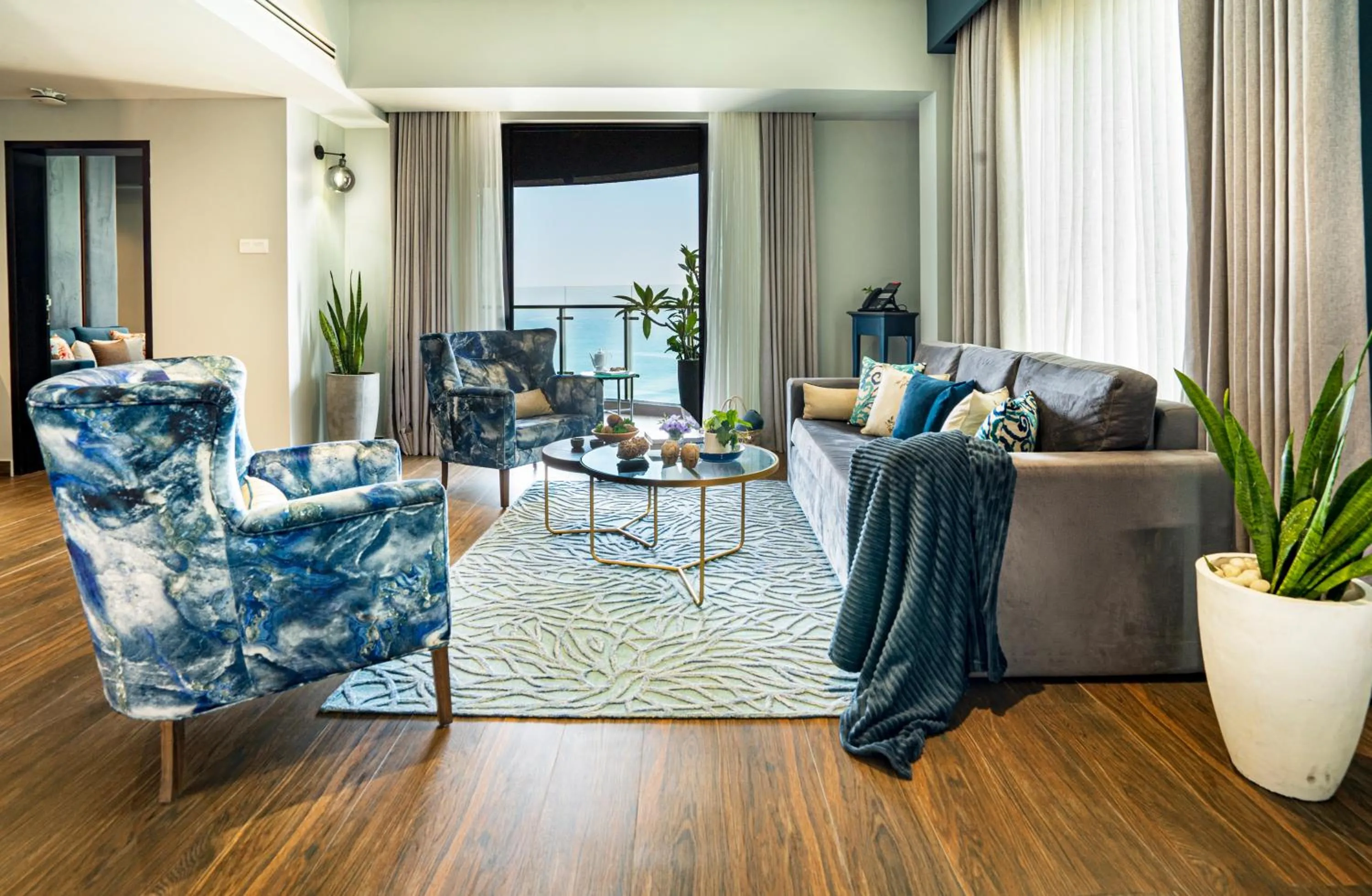 Living room in MaRadha Colombo