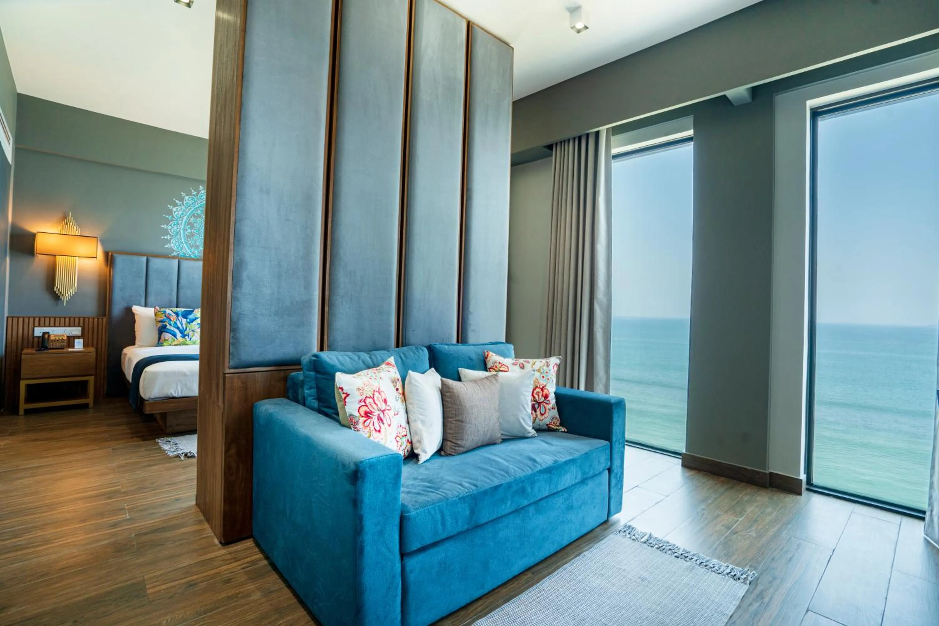 Photo of the whole room, Bed in MaRadha Colombo