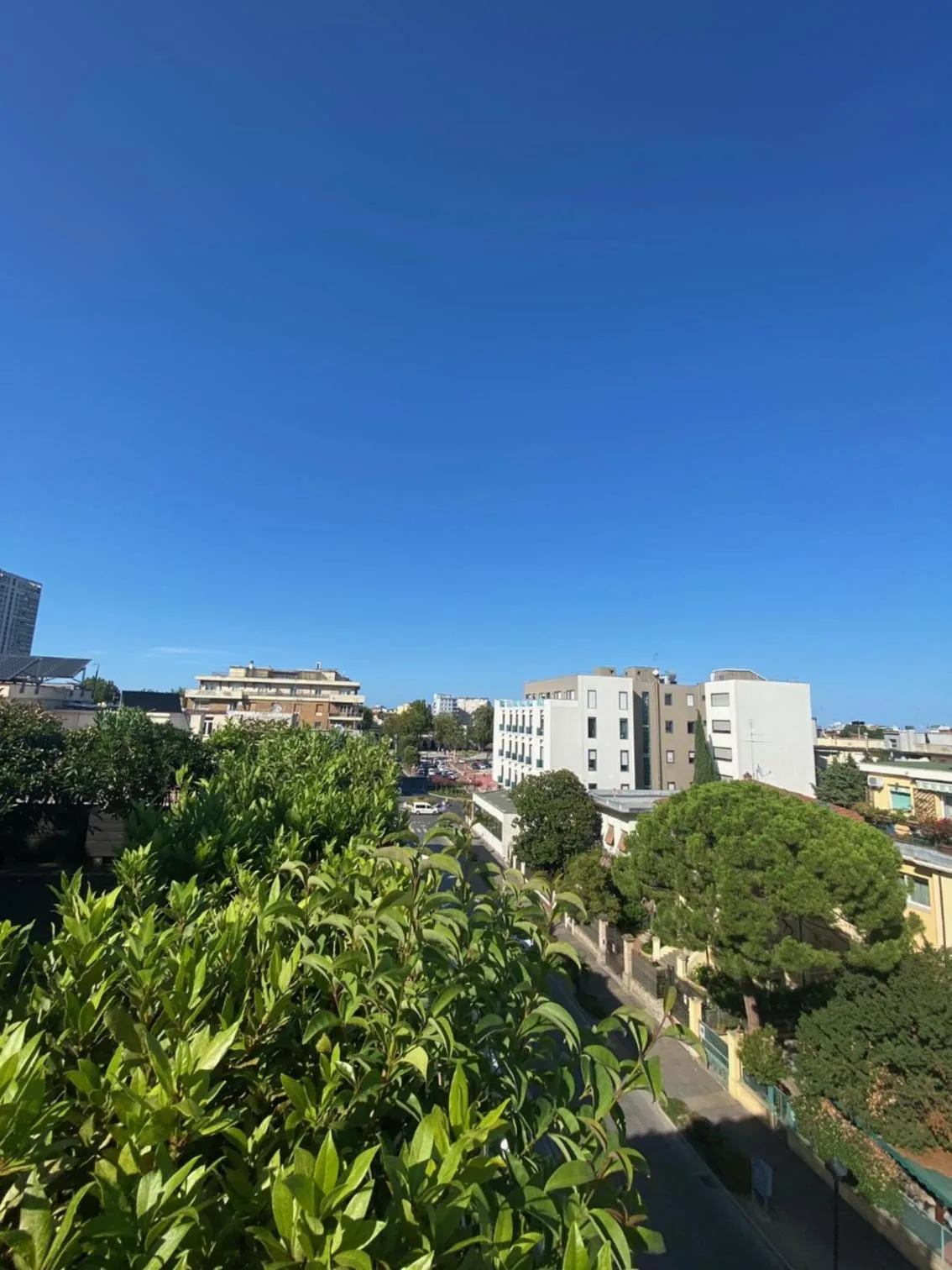 City view in Card International Hotel