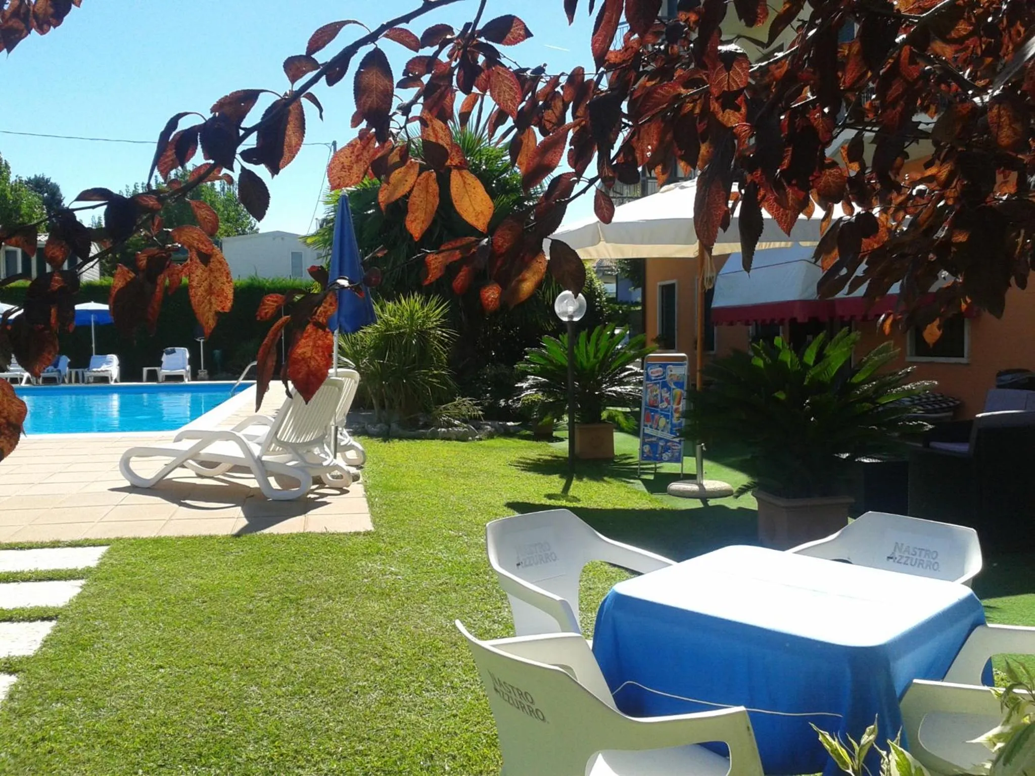 Patio in Hotel Fornaci