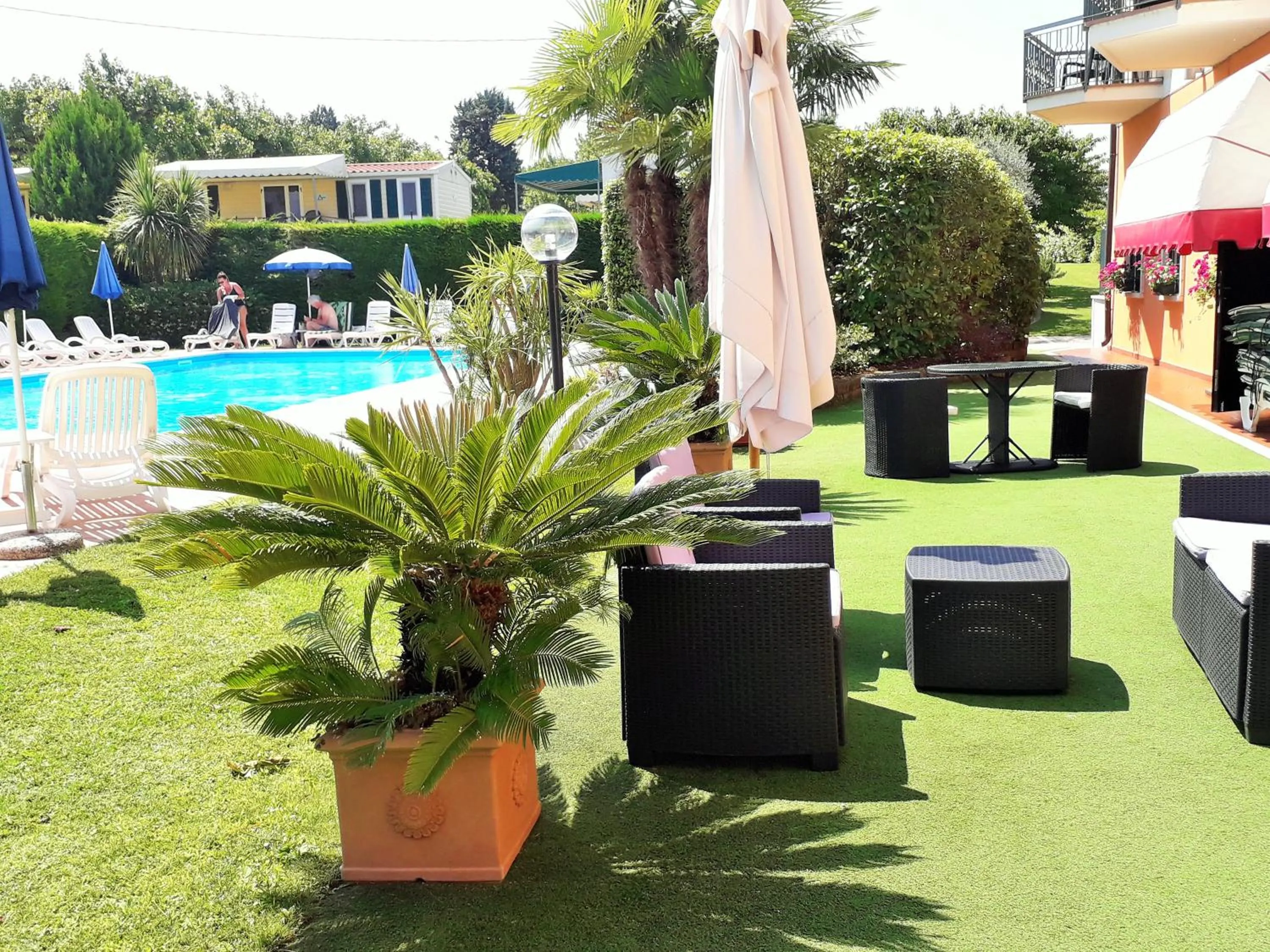 Garden in Hotel Fornaci