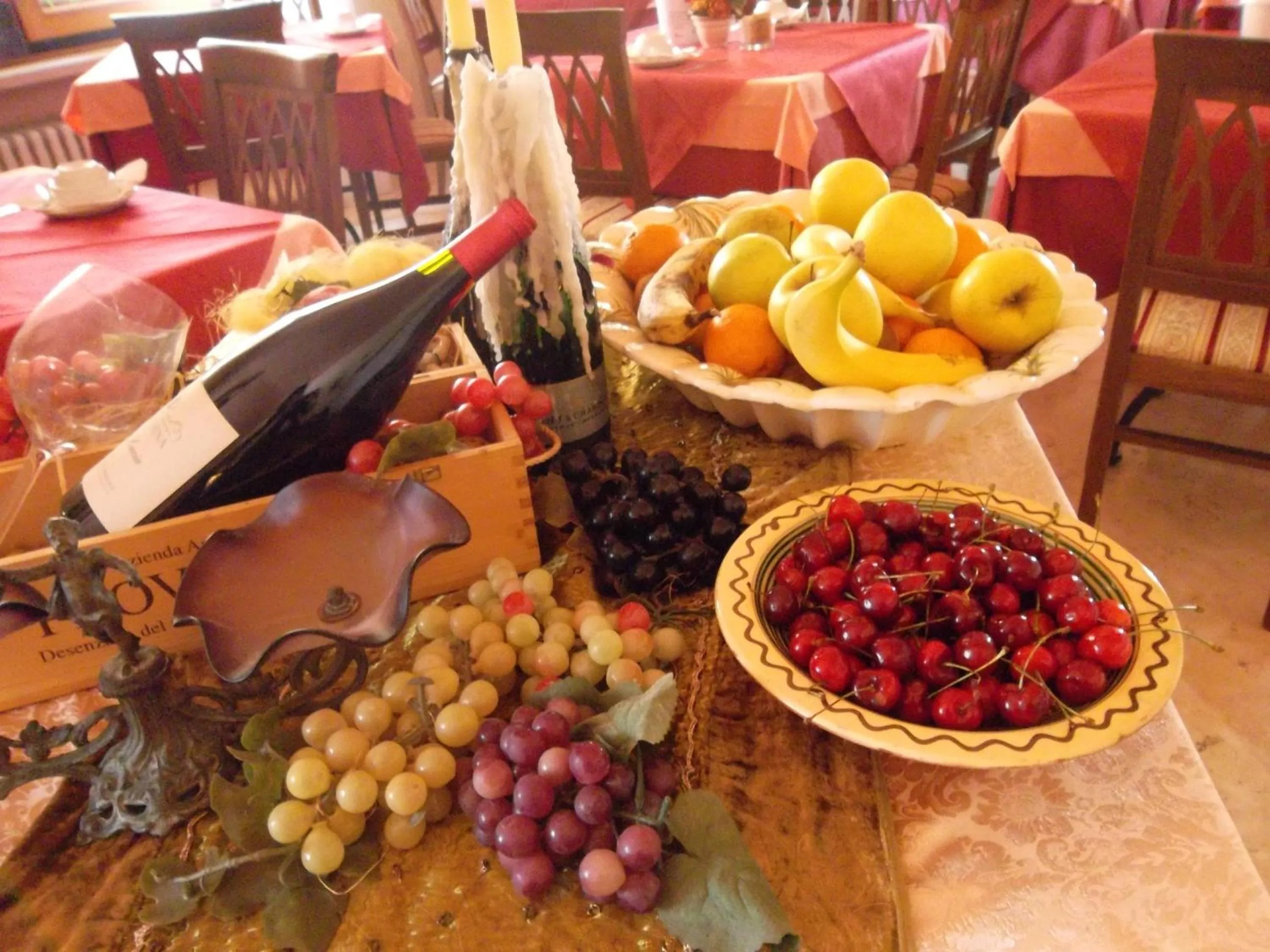 Buffet breakfast in Hotel Fornaci