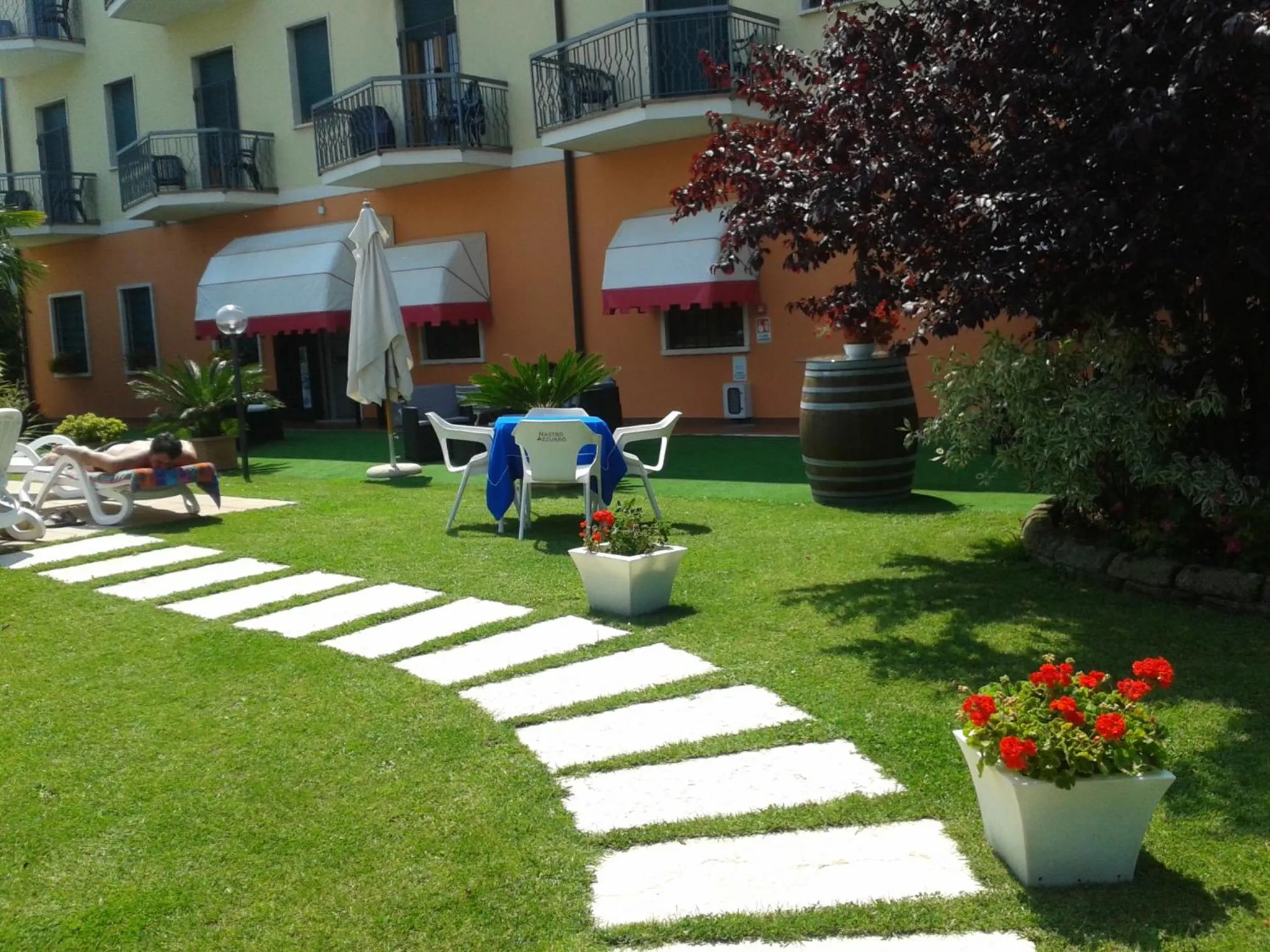 Patio in Hotel Fornaci