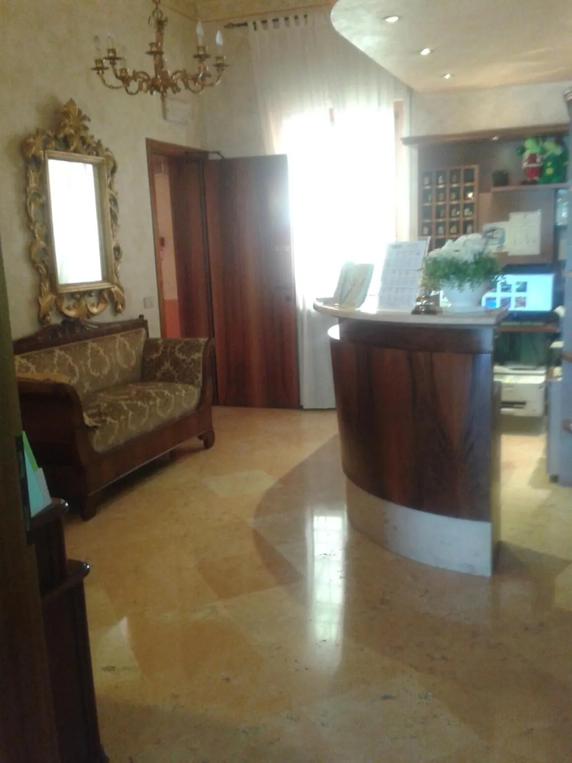Lobby or reception in Hotel Fornaci