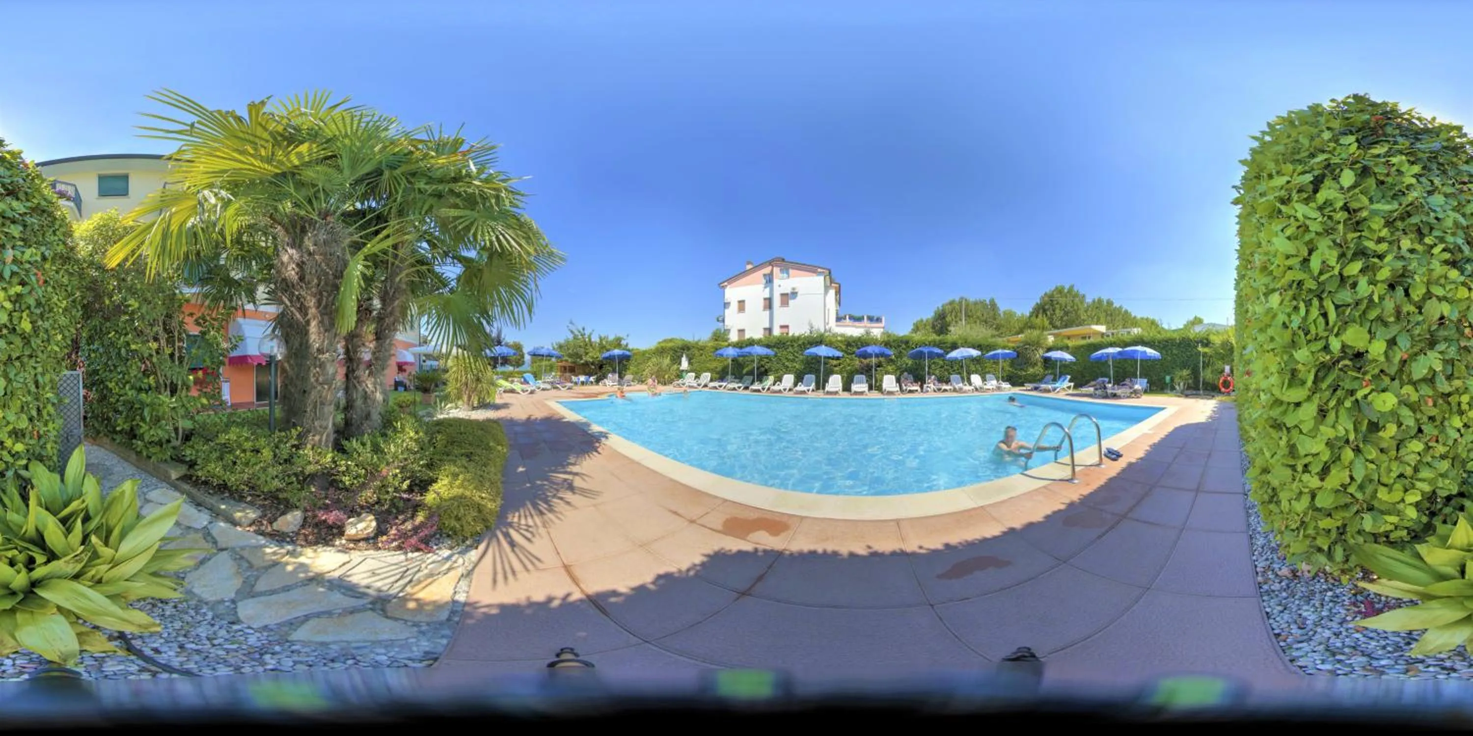 Garden in Hotel Fornaci