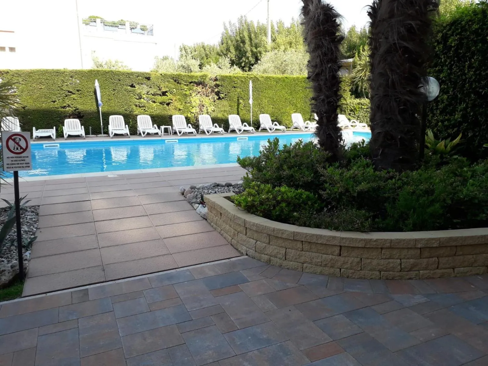 Swimming pool in Hotel Fornaci