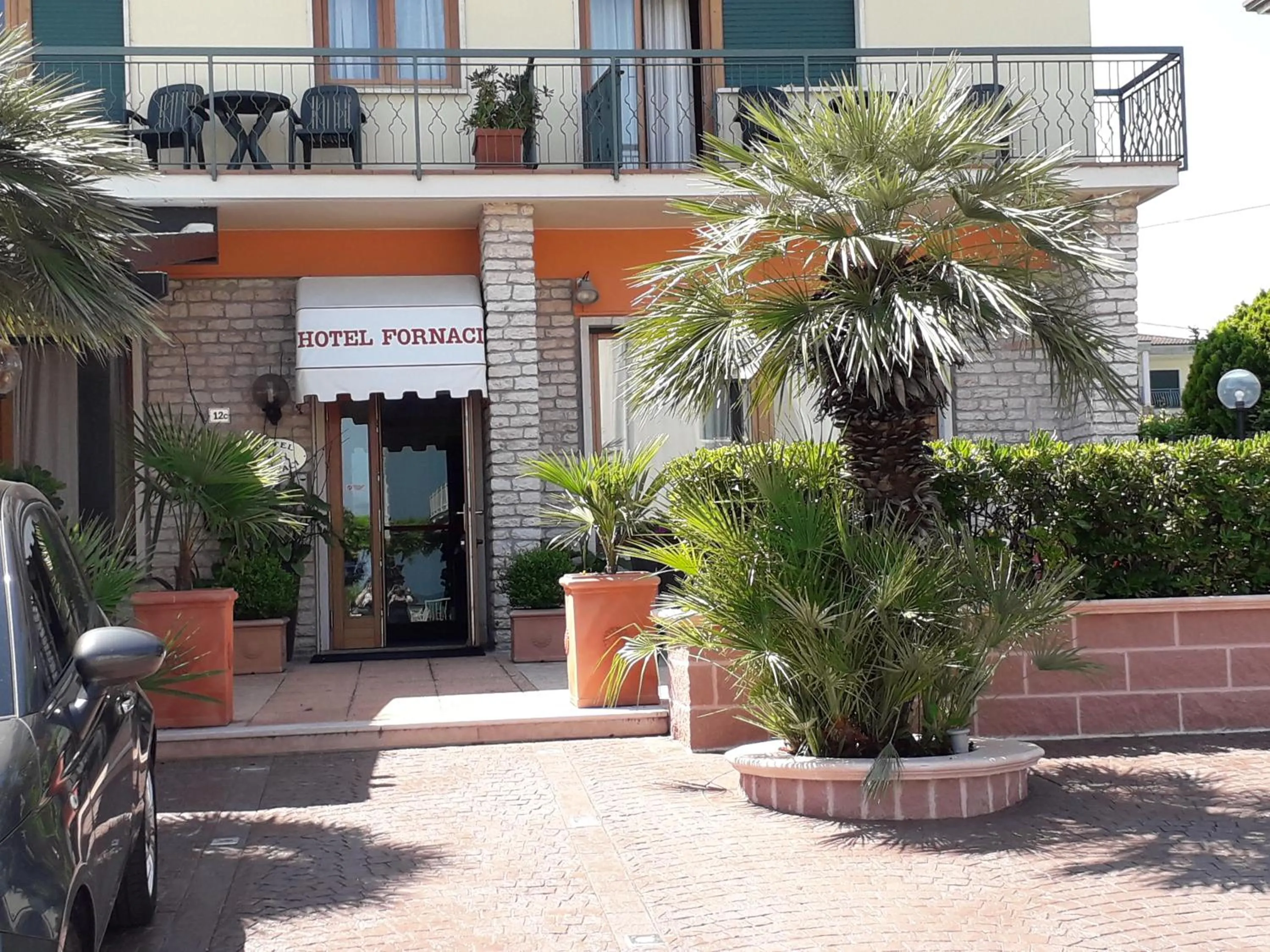 Facade/entrance in Hotel Fornaci