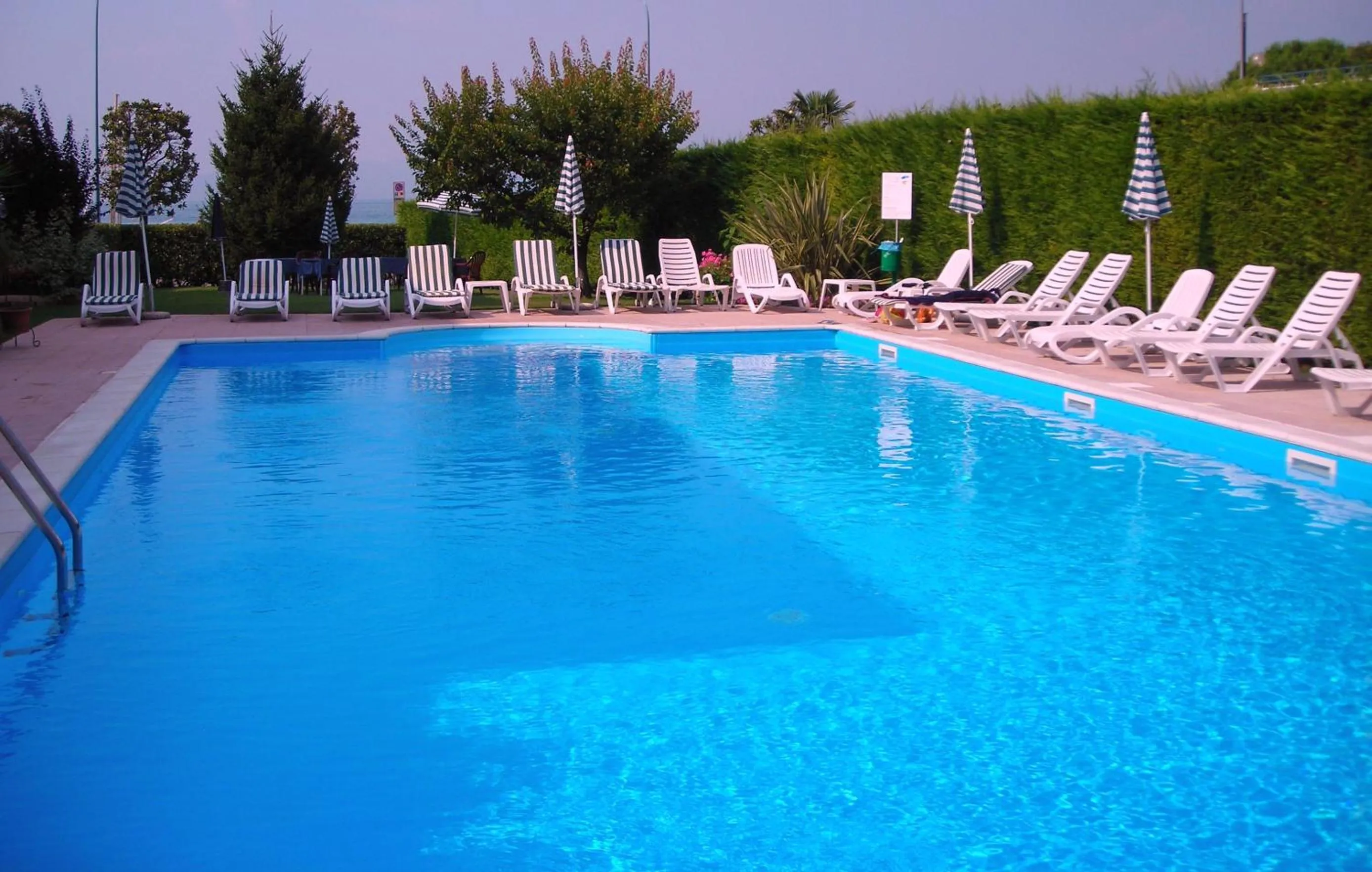 Pool view in Hotel Fornaci