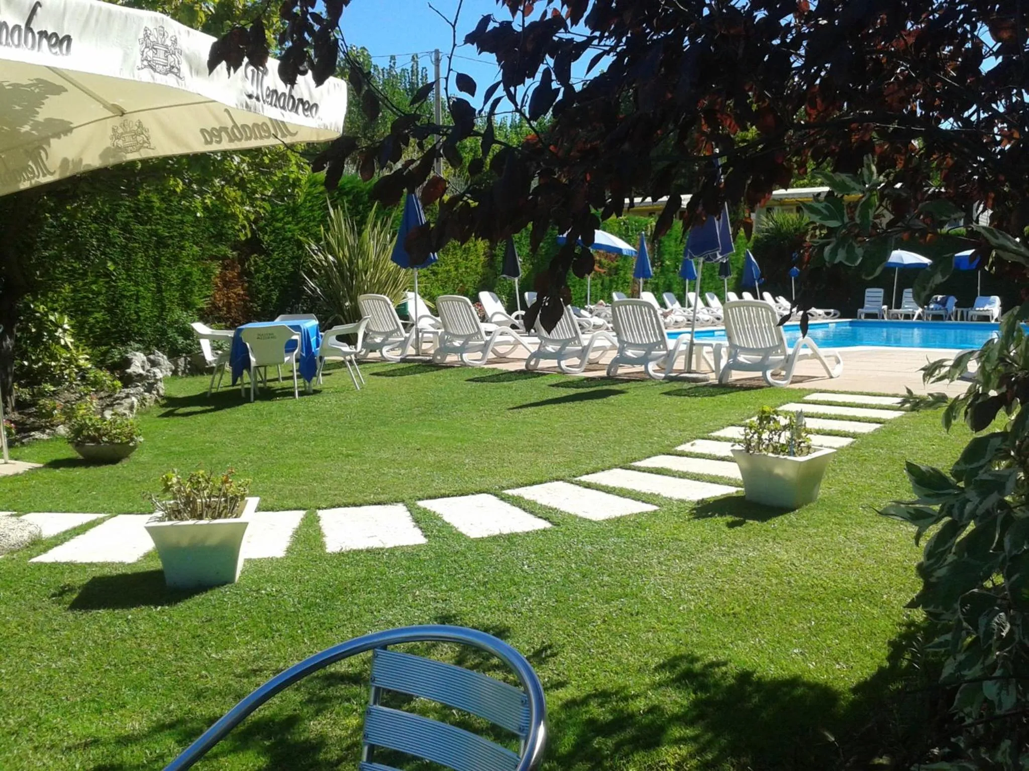 Garden in Hotel Fornaci