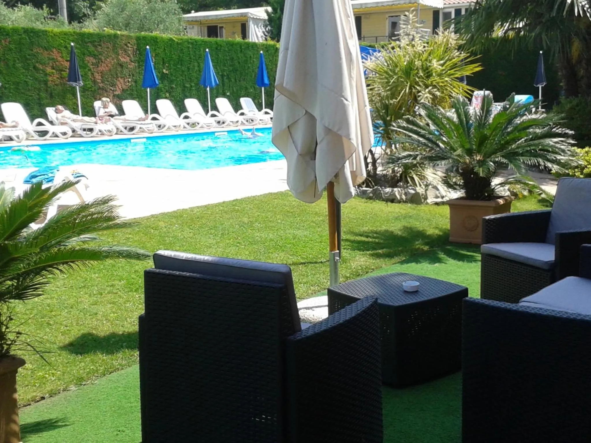 Garden in Hotel Fornaci