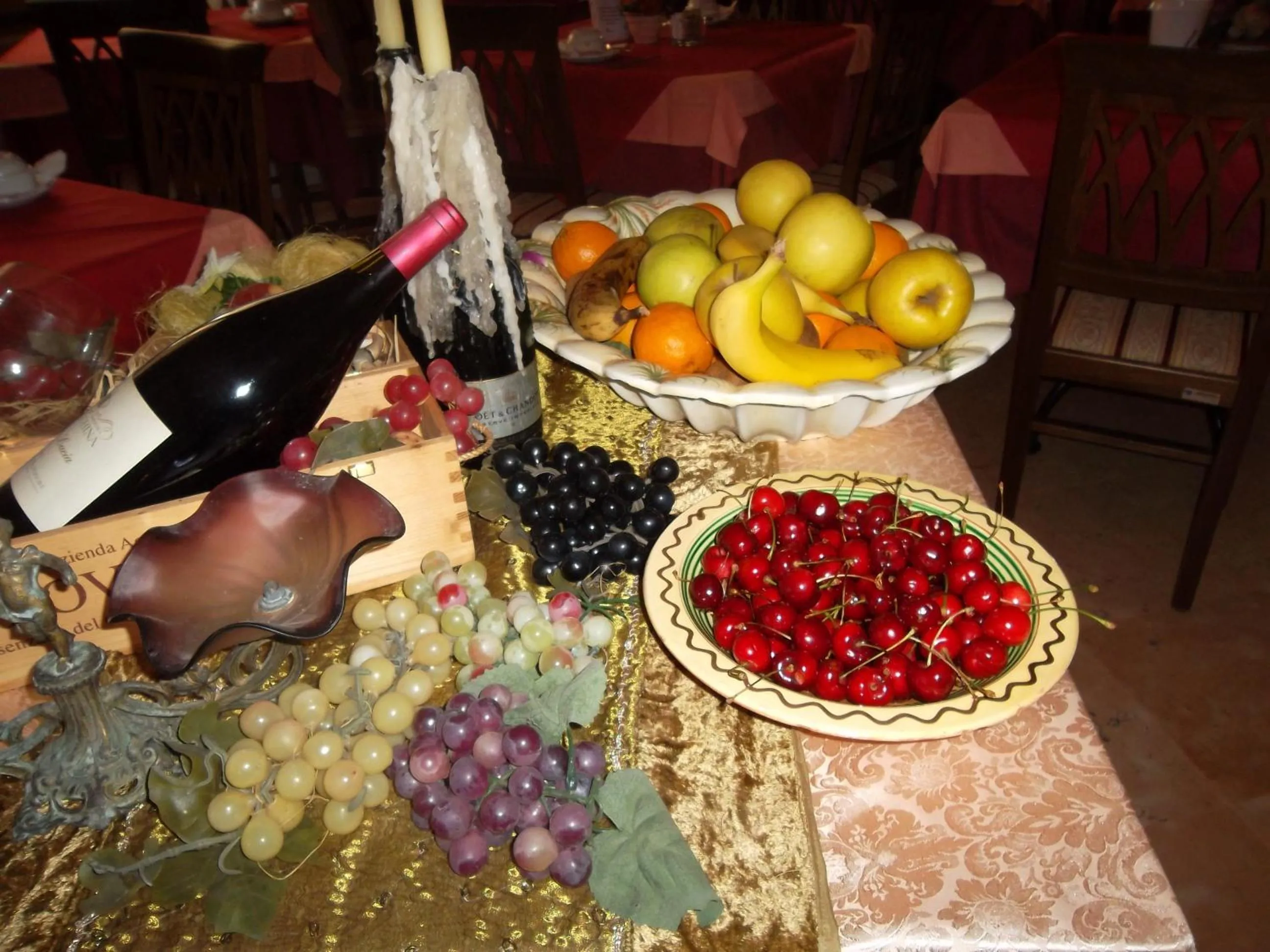 Buffet breakfast in Hotel Fornaci