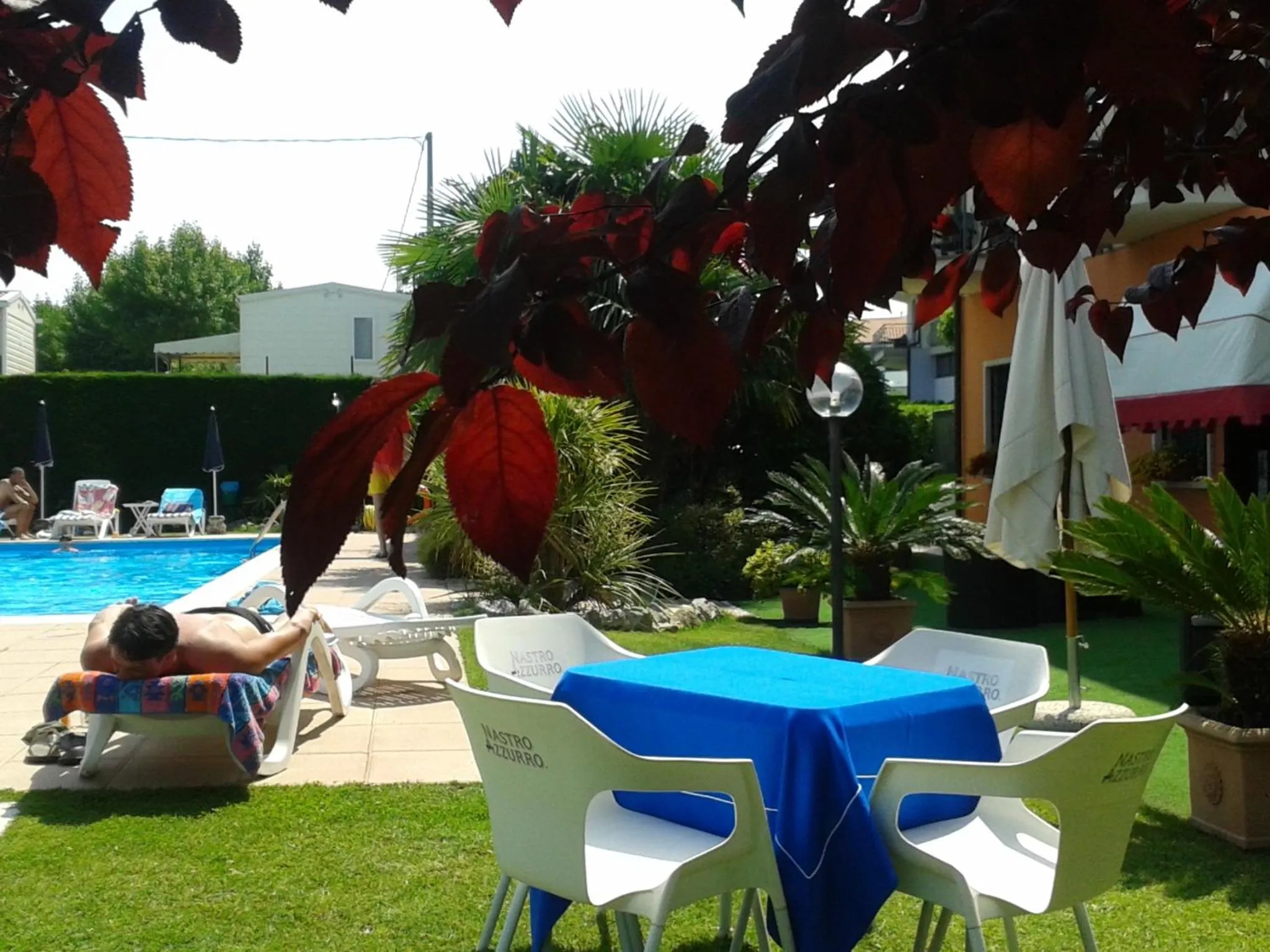 Swimming pool in Hotel Fornaci