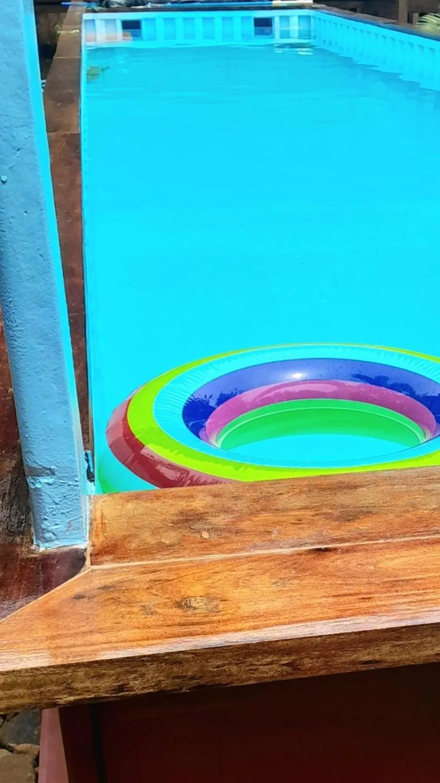 Pool view in At Home