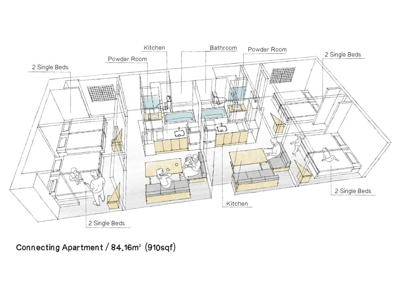 Floor plan in MIMARU Tokyo Station East