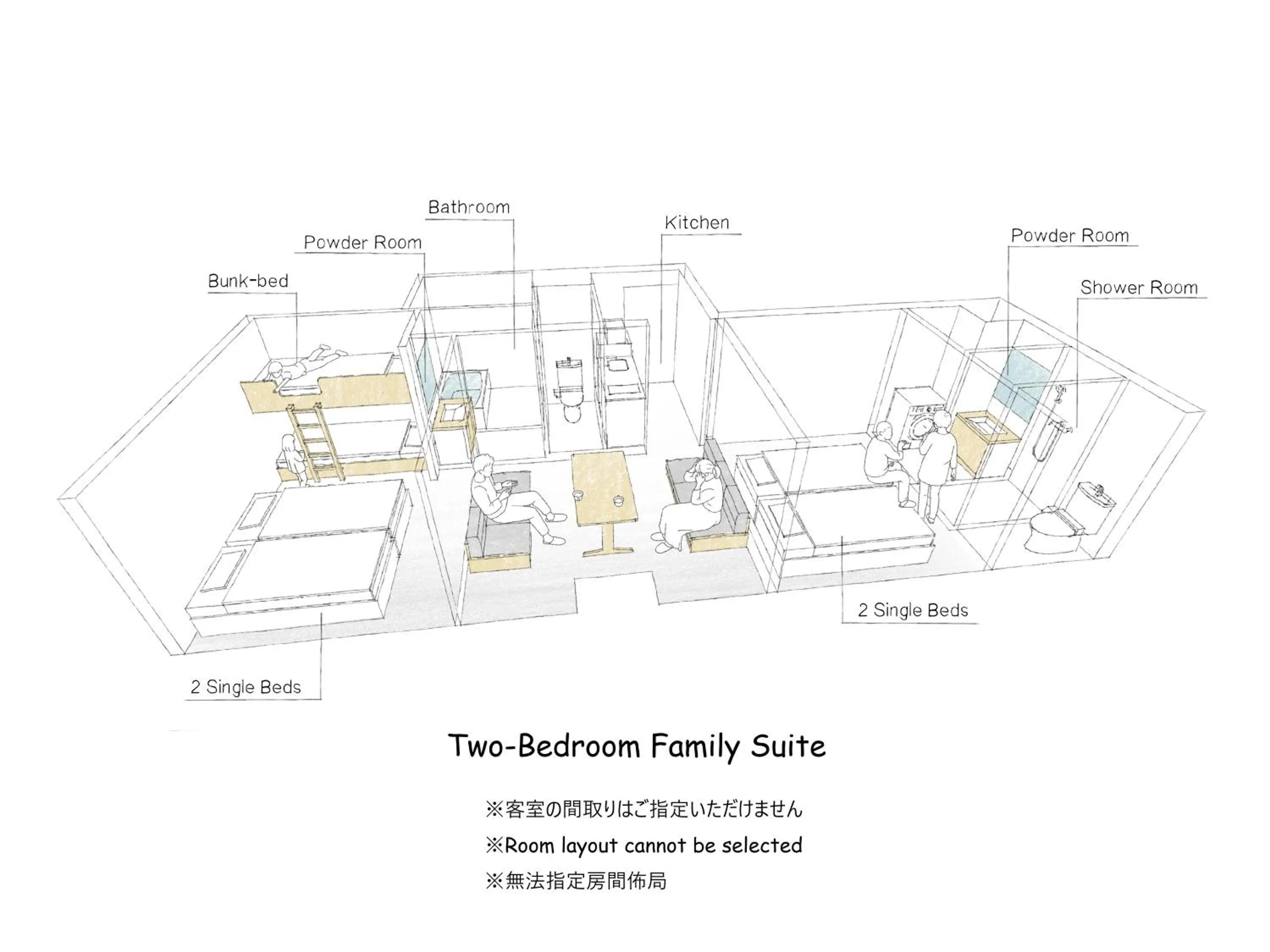 Floor plan in MIMARU Tokyo Station East