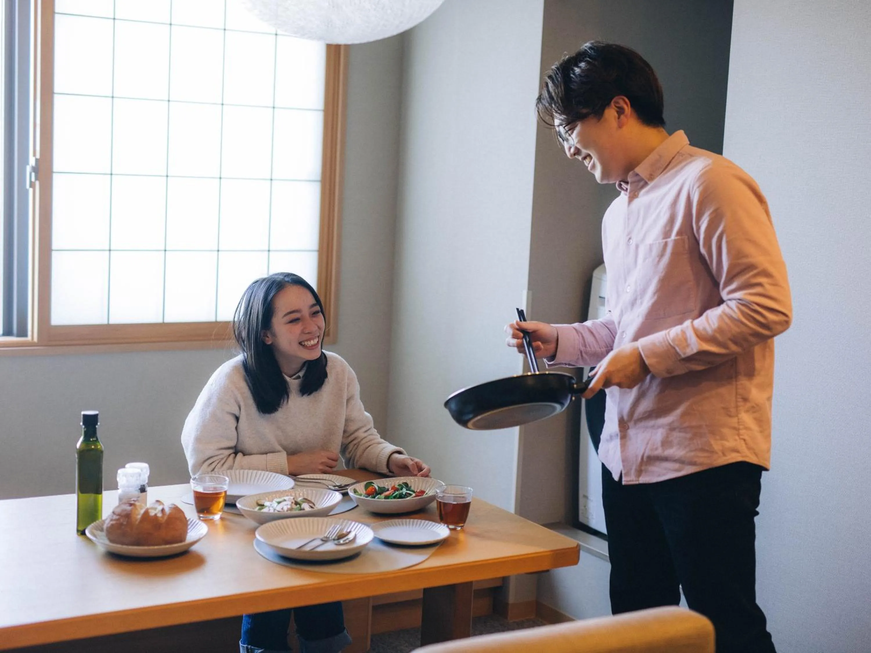 People in MIMARU Tokyo Kinshicho