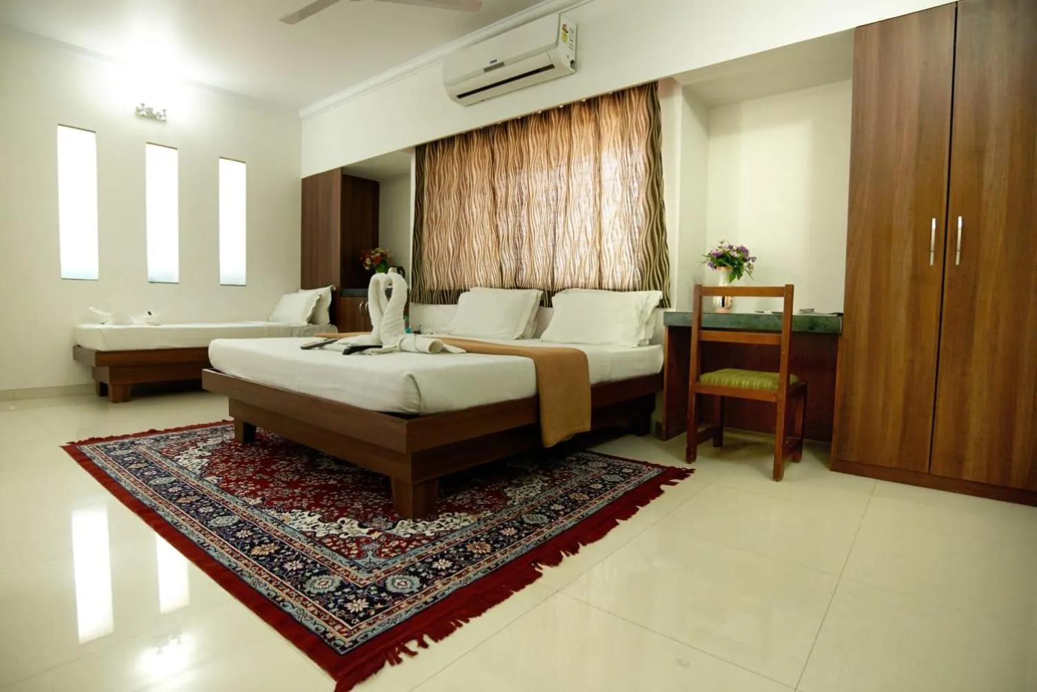 Bedroom, Bed in Hotel Sai Sangam