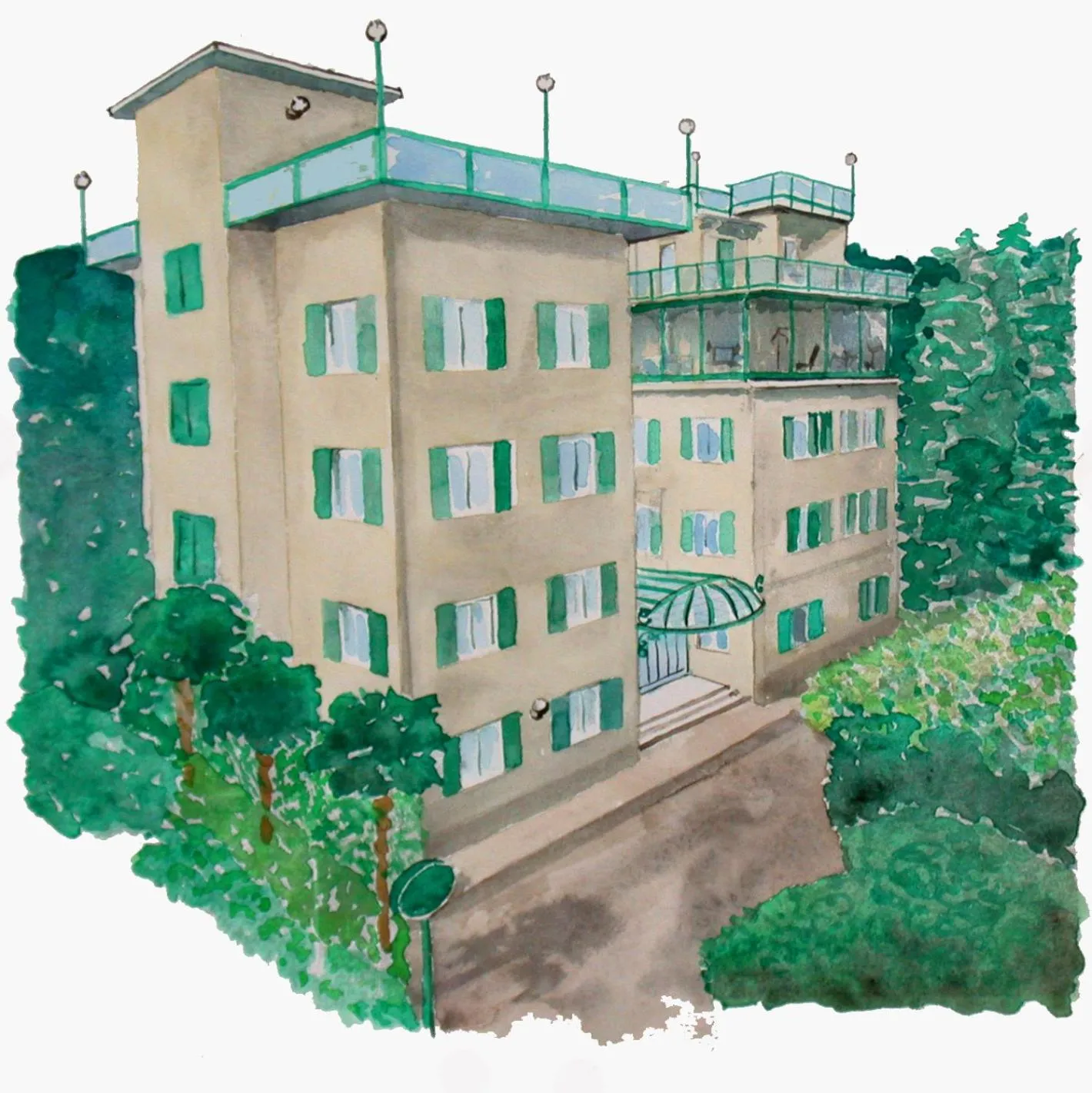 Property building in Hotel Del Buono Wellness & Medical Spa