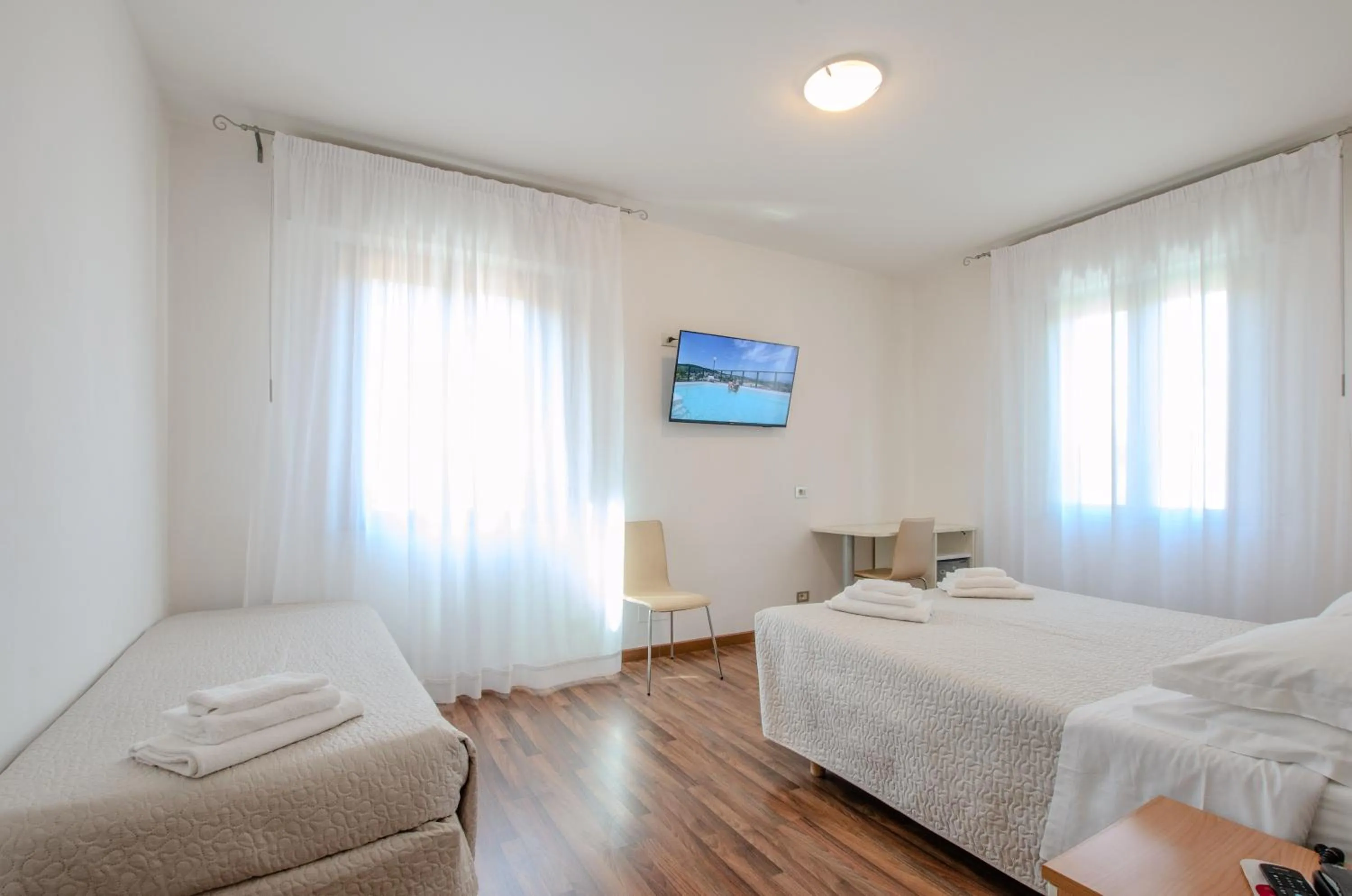 Bed in Hotel Del Buono Wellness & Medical Spa