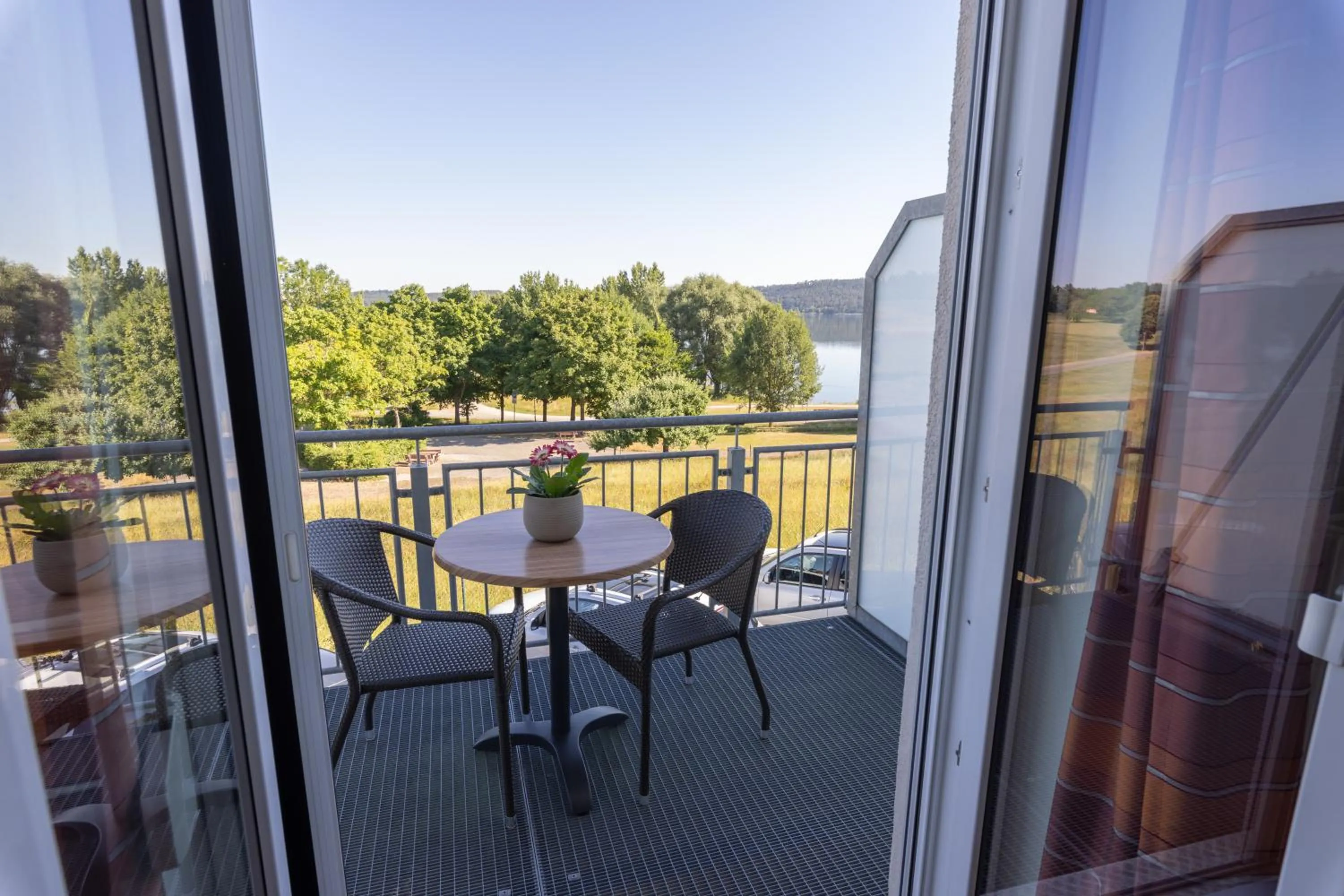 Lake view in Gästehaus Kleeberger