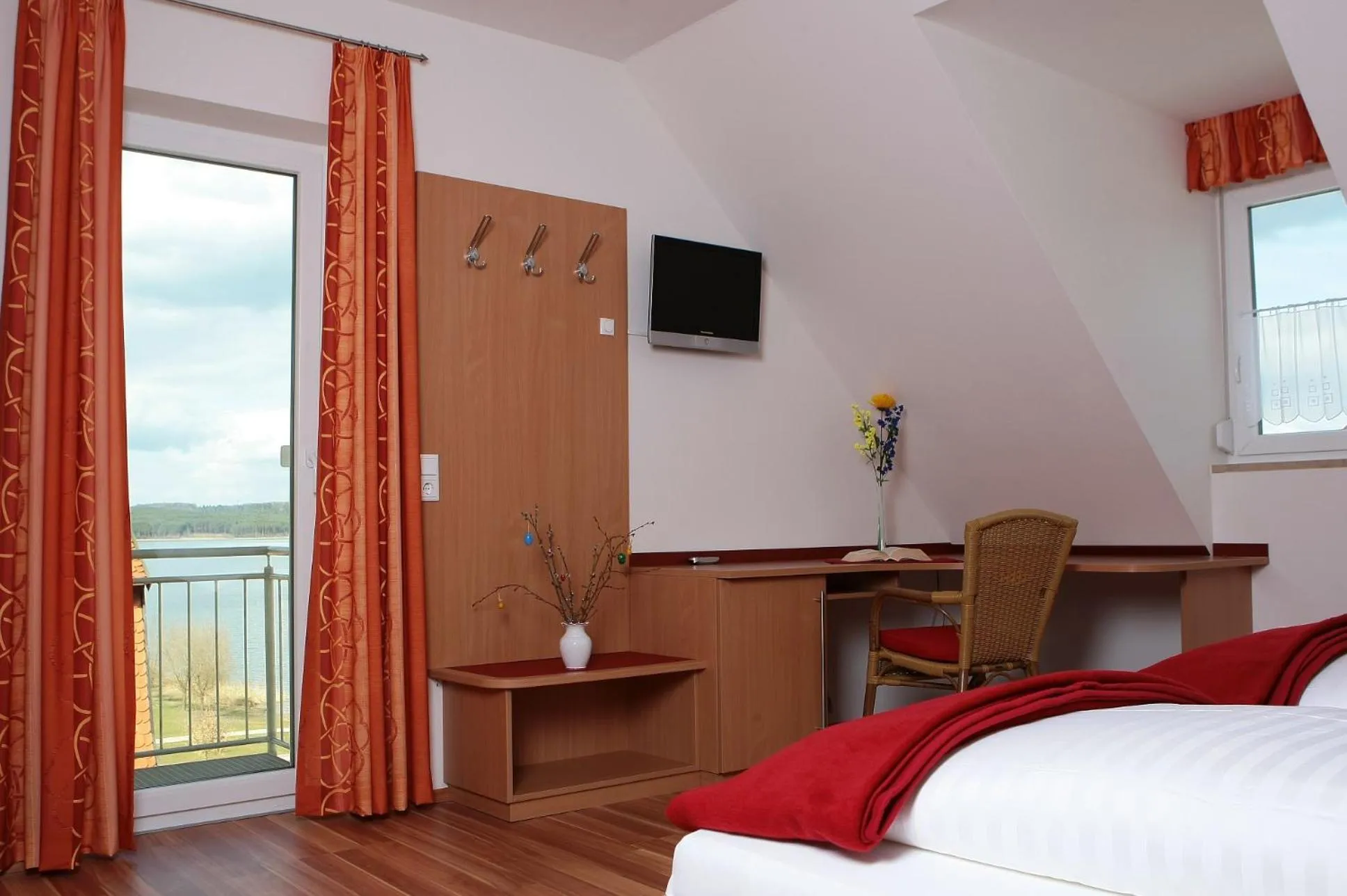 Bed in Gästehaus Kleeberger