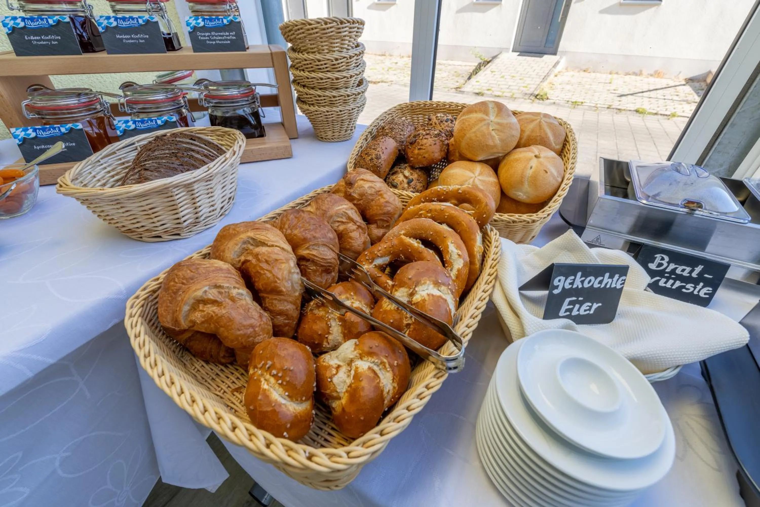 Breakfast in Gästehaus Kleeberger