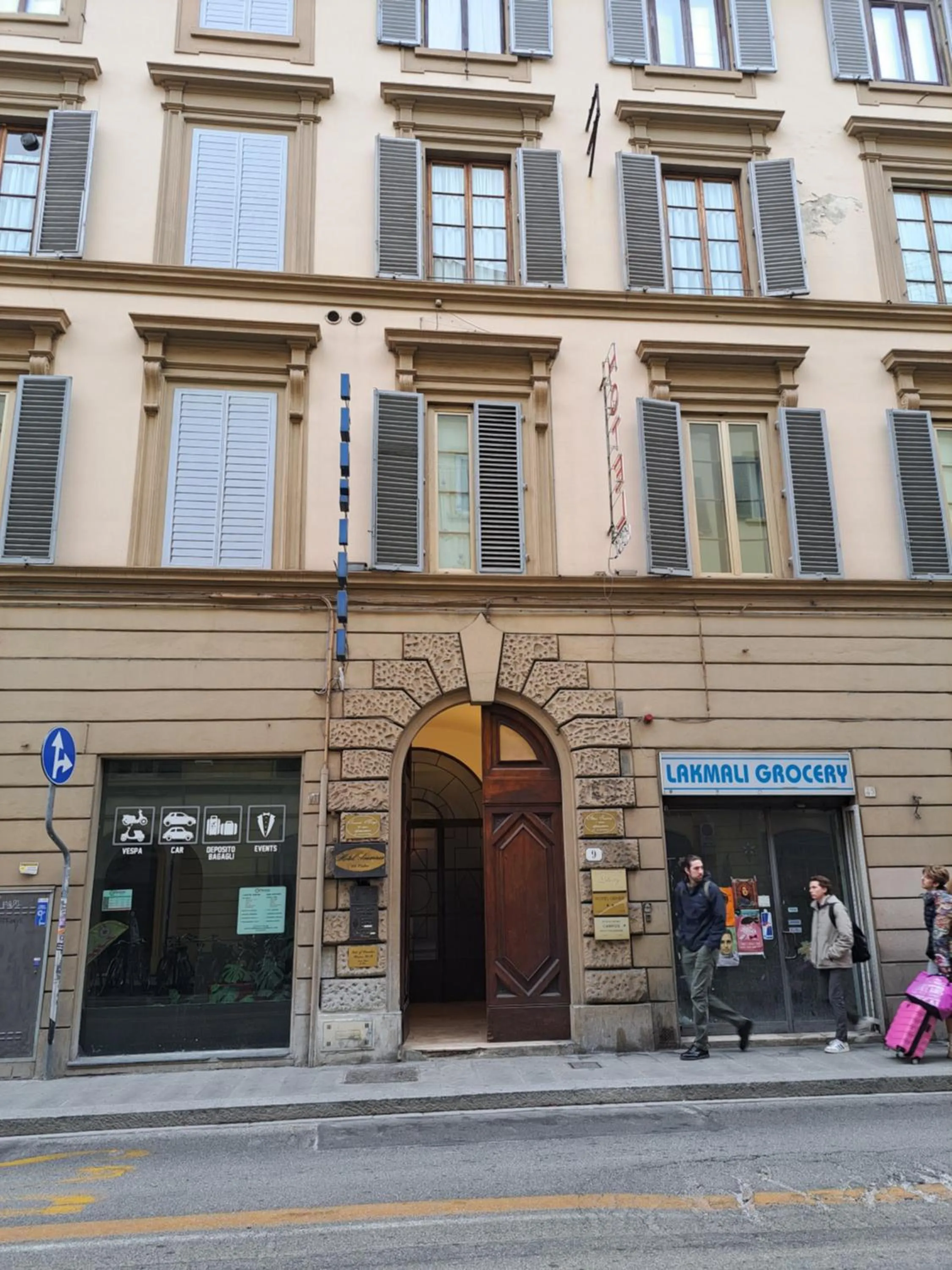 Facade/entrance in Hotel Genesi