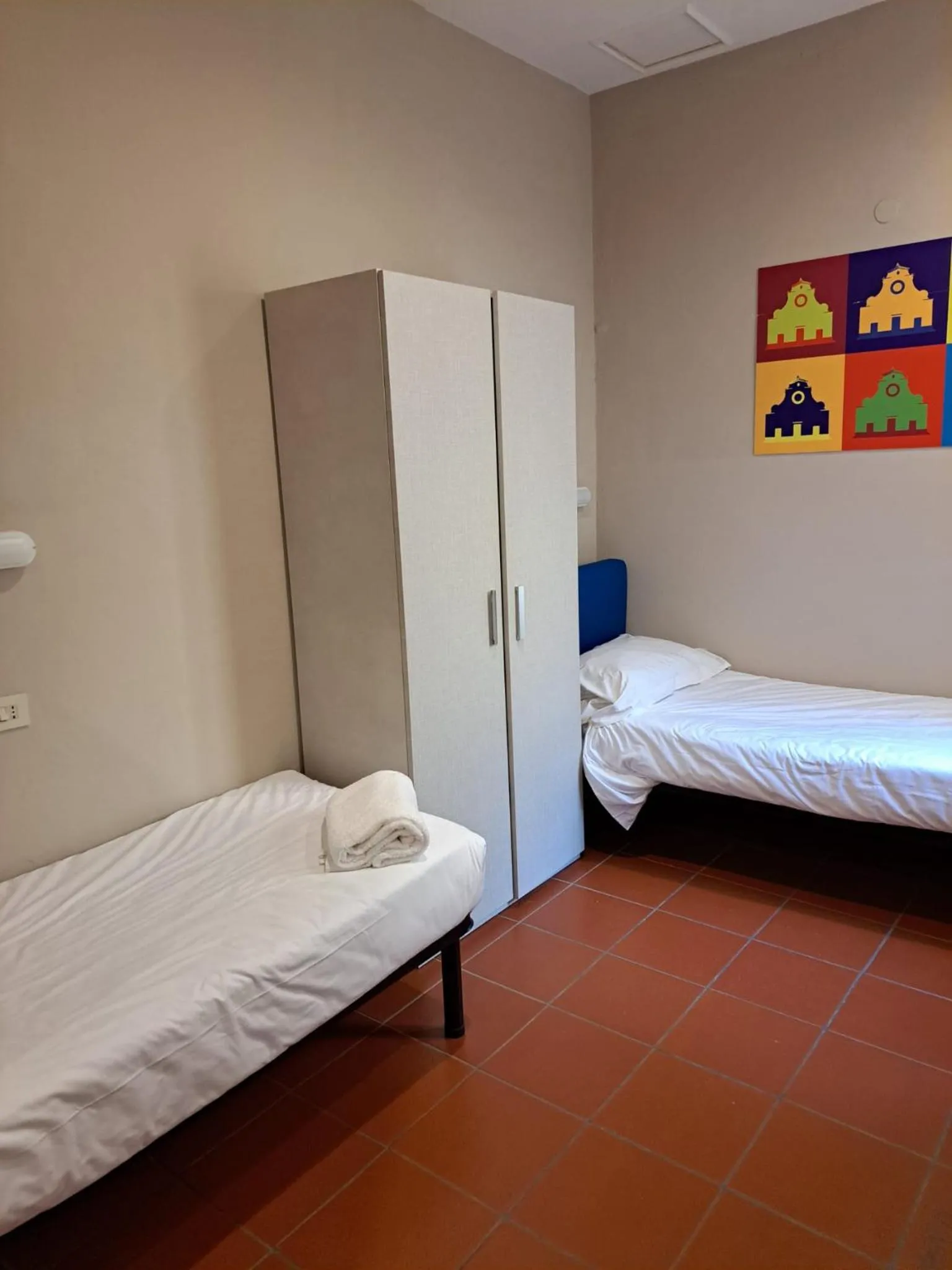 Bedroom, Bed in Hotel Genesi