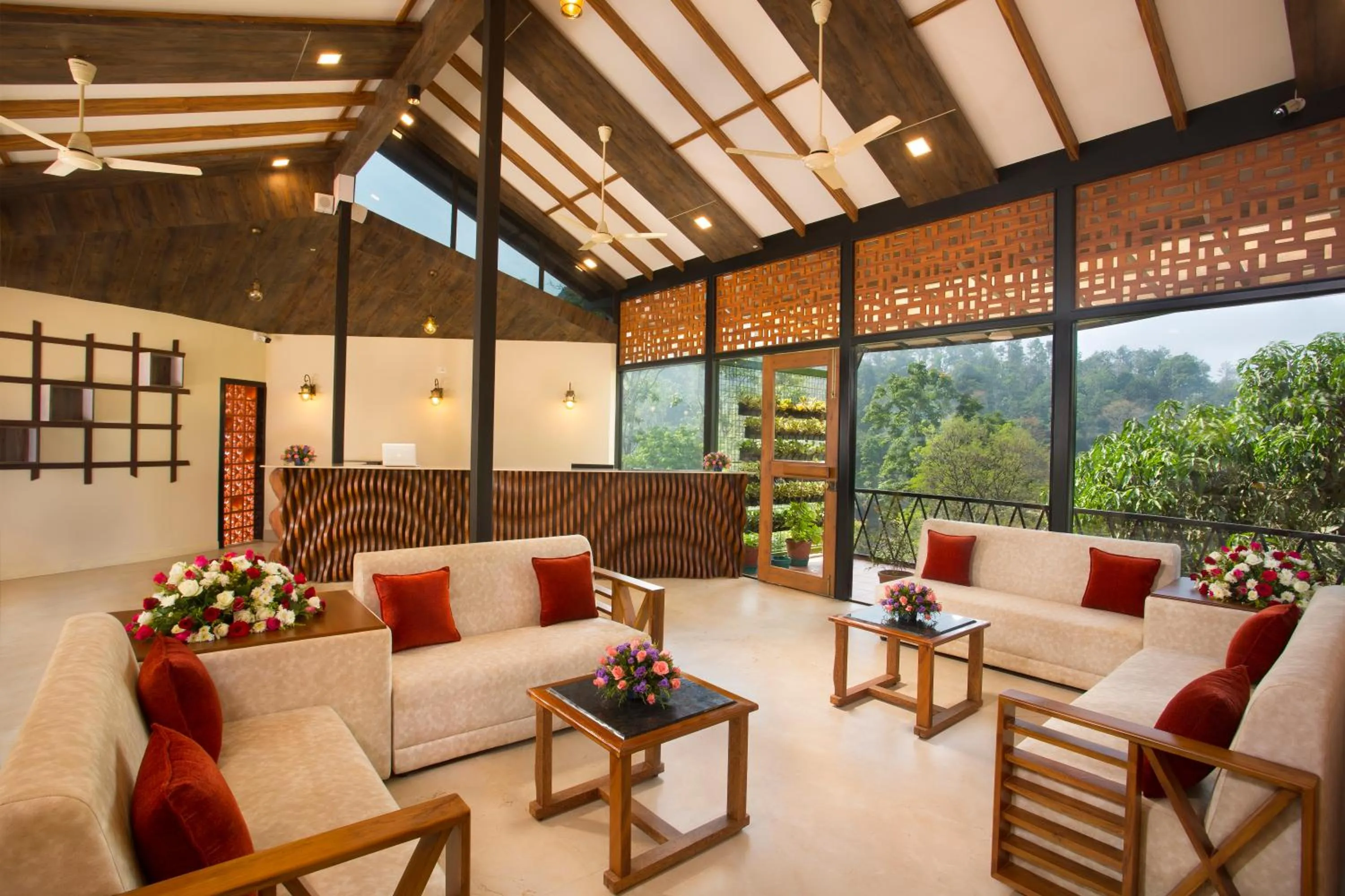 Seating area in Amrezy Resort and Spa by Stride, Wayanad