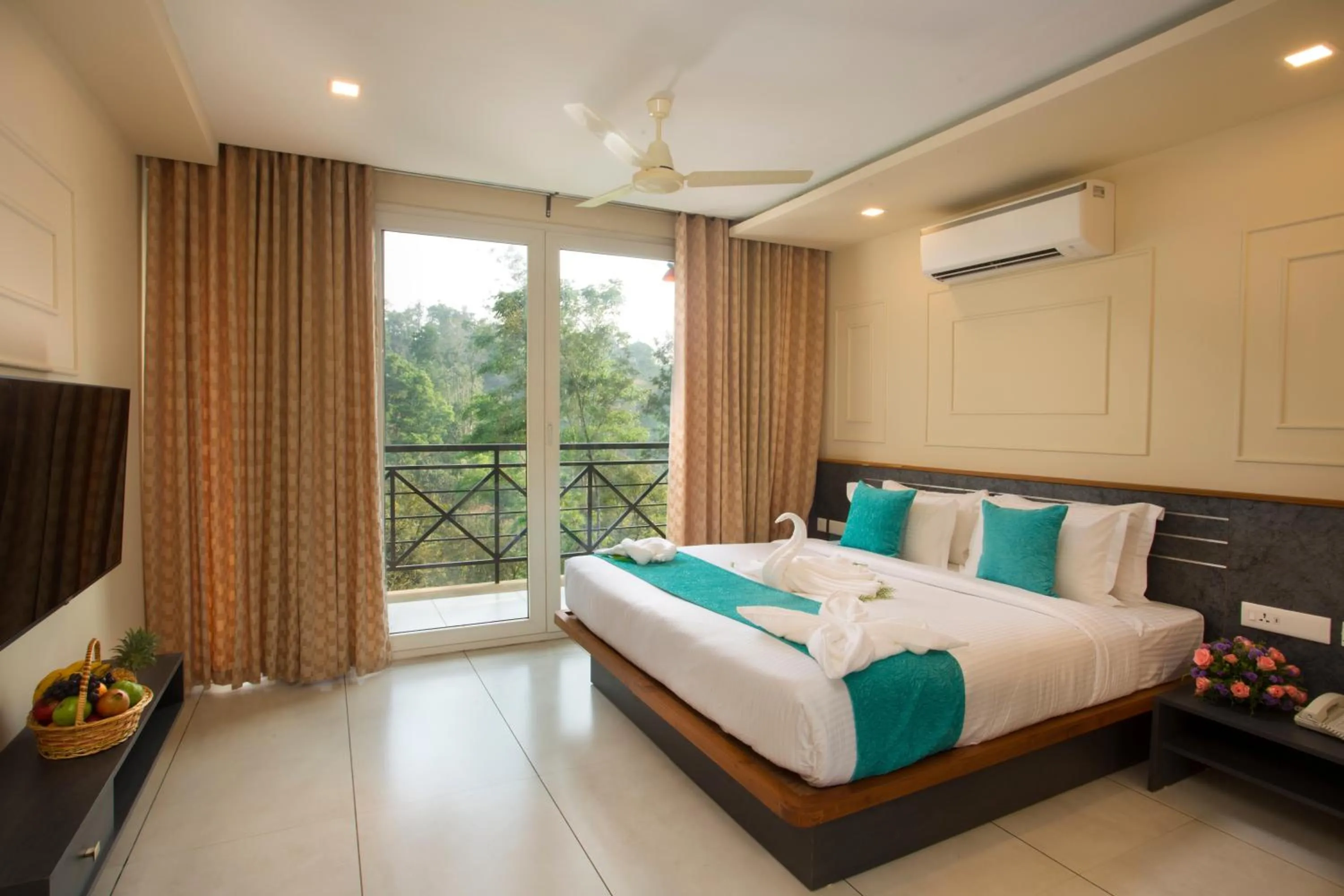 Photo of the whole room, Bed in Amrezy Resort and Spa by Stride, Wayanad
