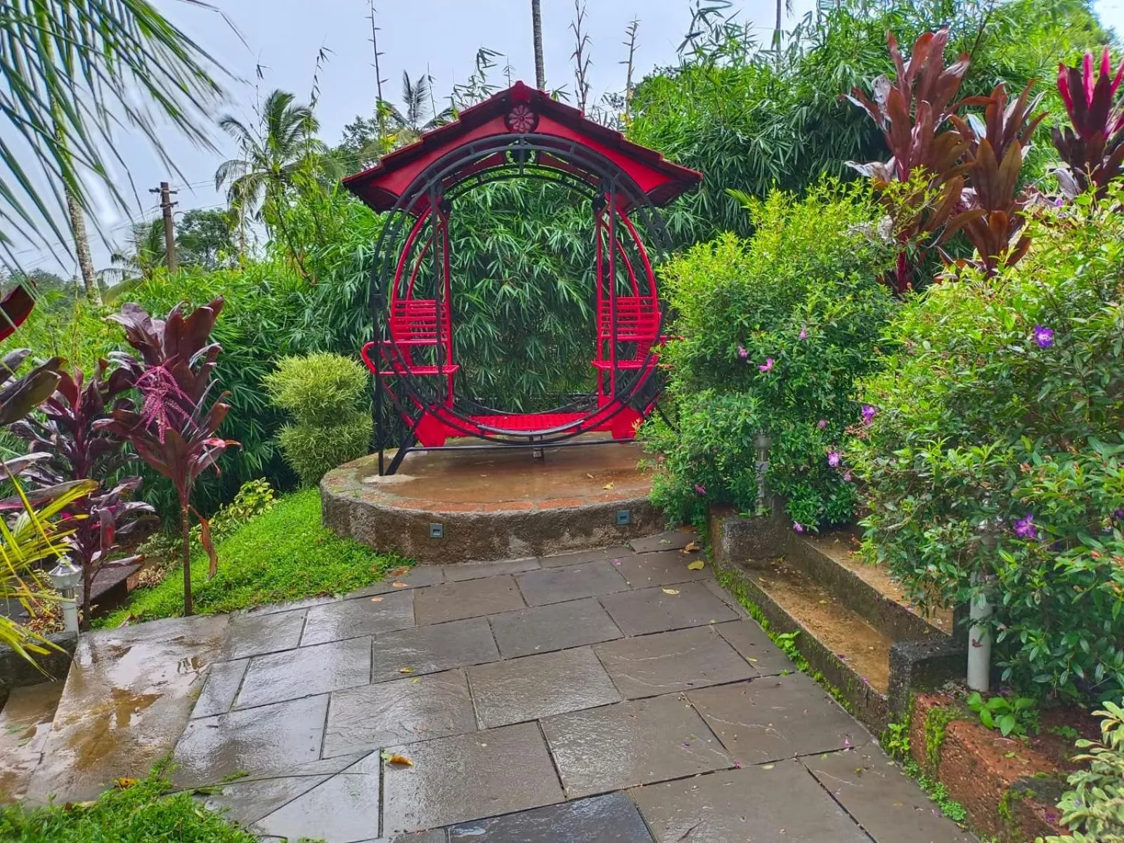 Children play ground in Amrezy Resort and Spa by Stride, Wayanad