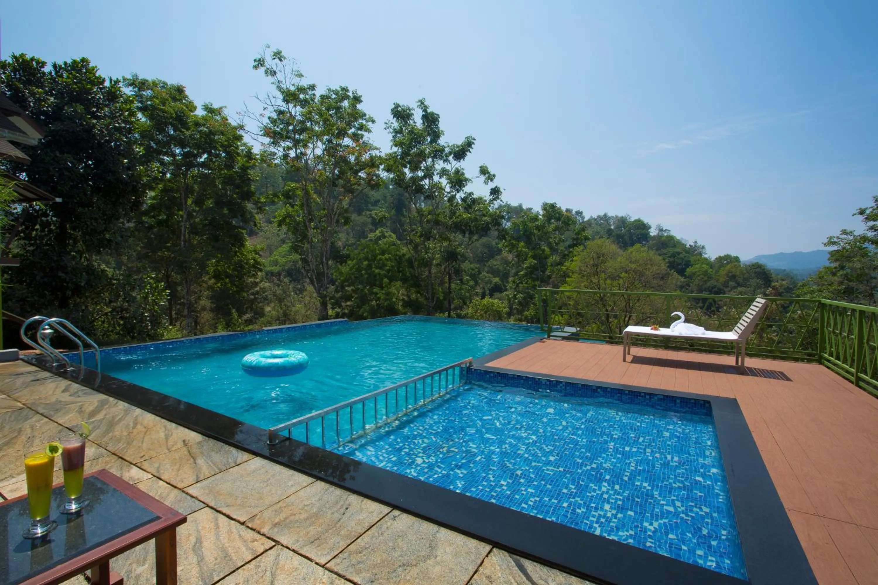 Pool view in Amrezy Resort and Spa by Stride, Wayanad