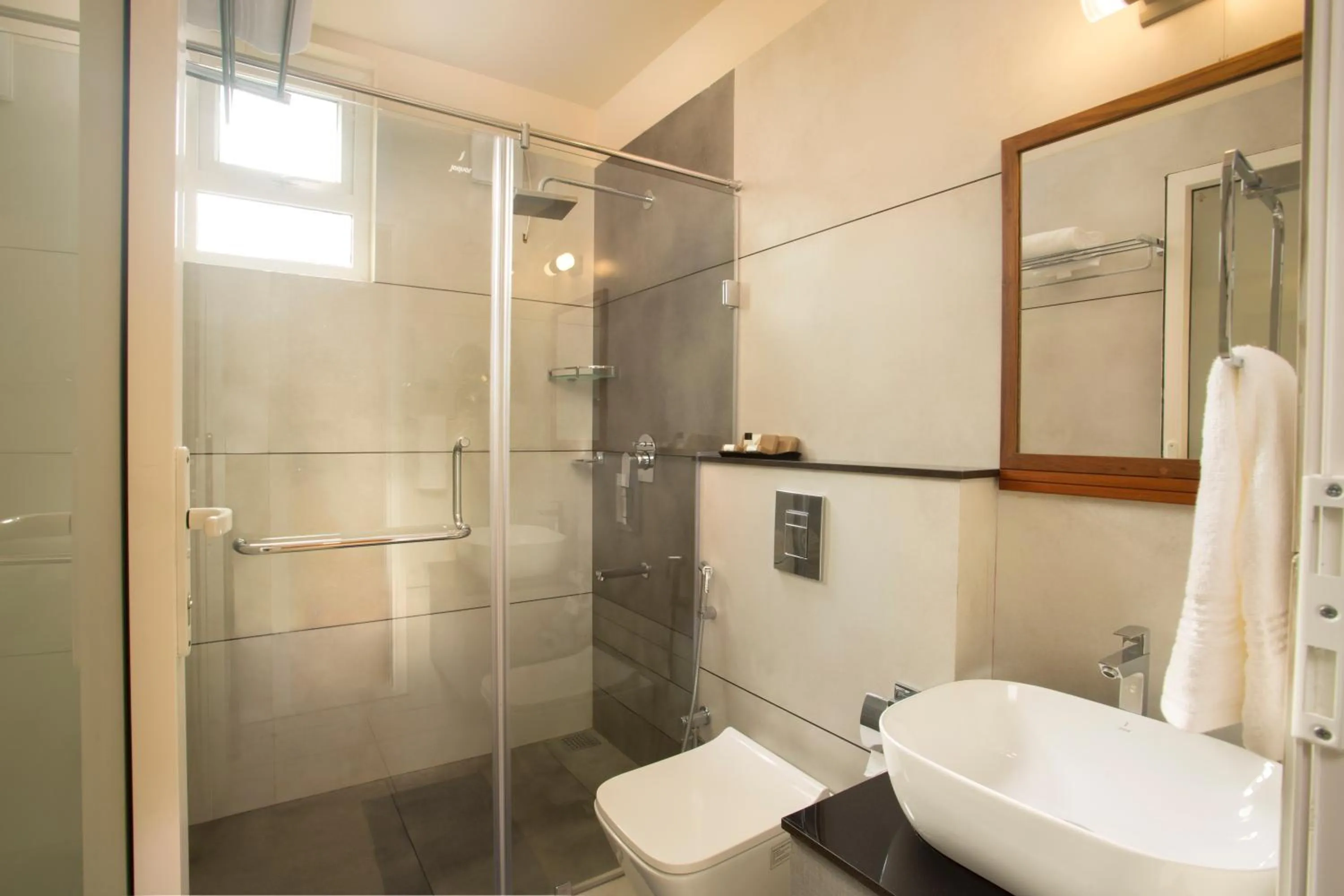 Bathroom in Amrezy Resort and Spa by Stride, Wayanad