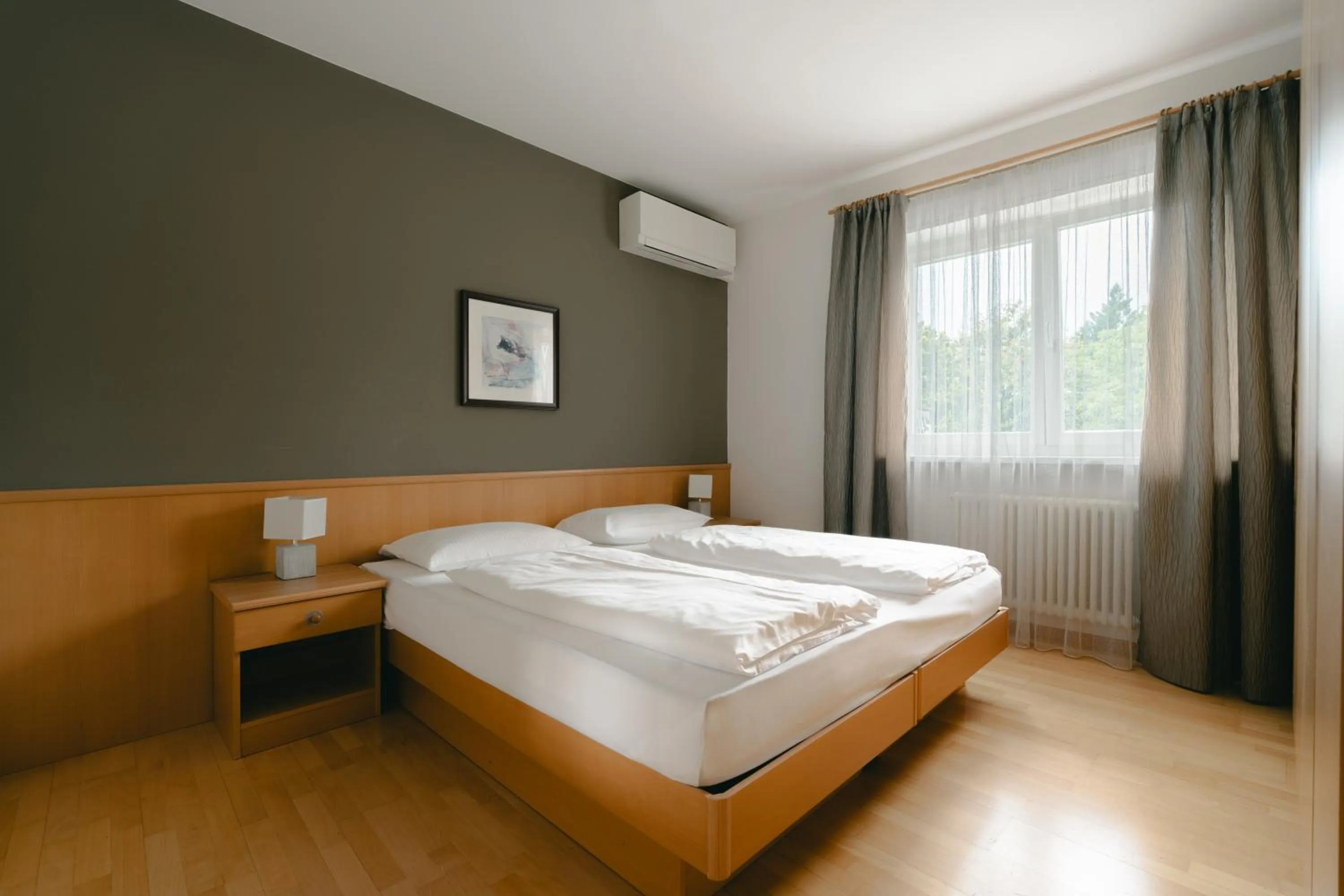 Bed in Hotel Post Gries