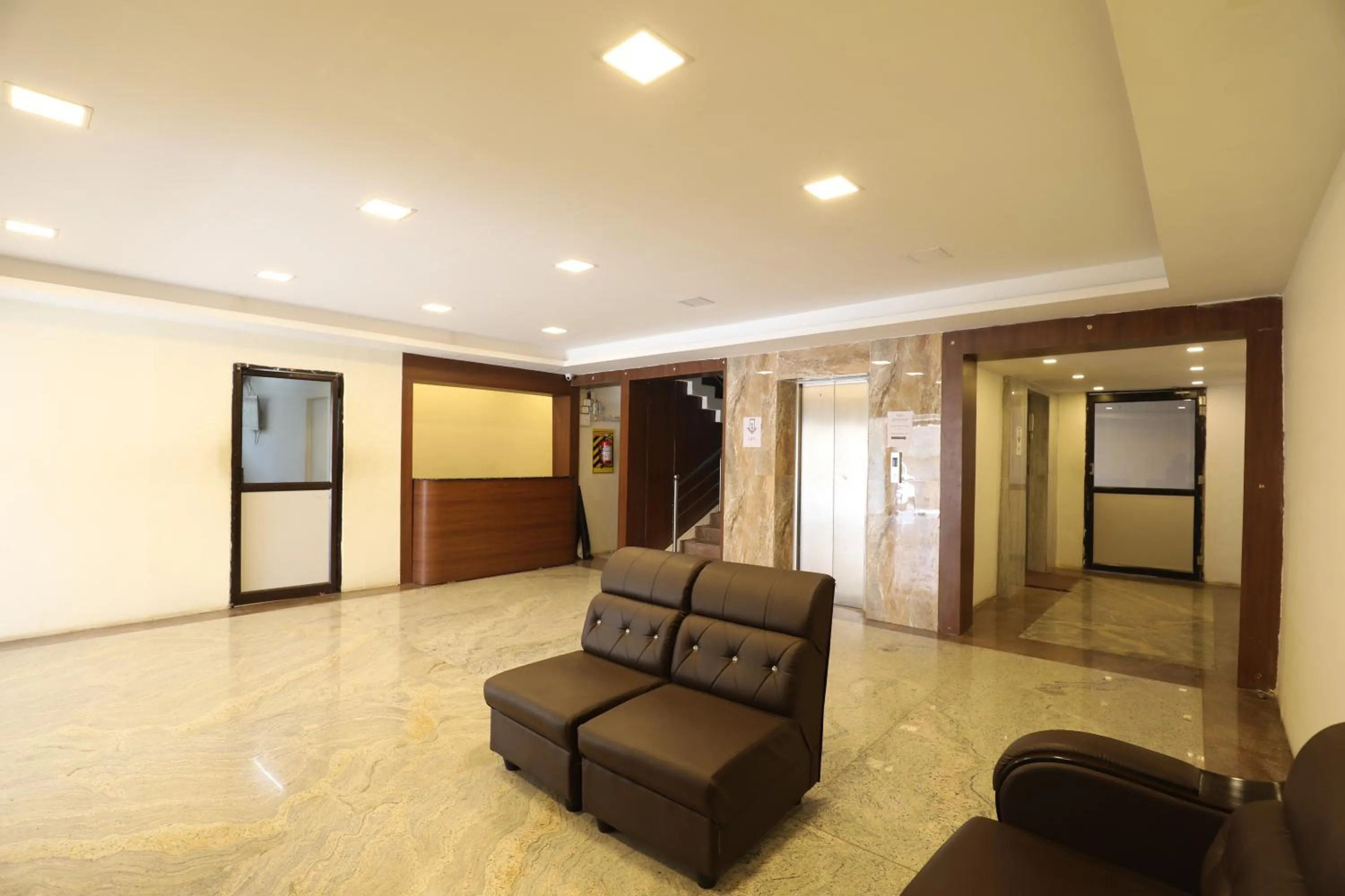 Lobby or reception in Hotel Rydham