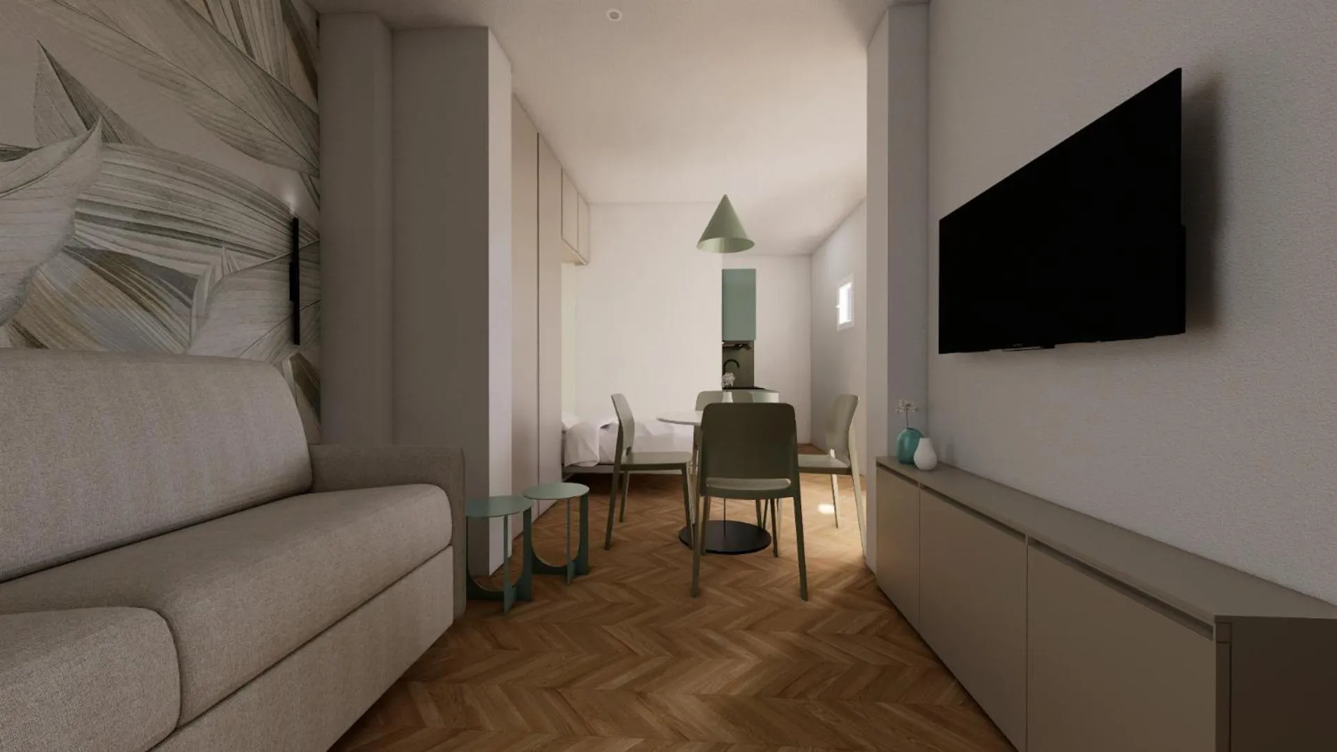 Living room in Hotel Bristol