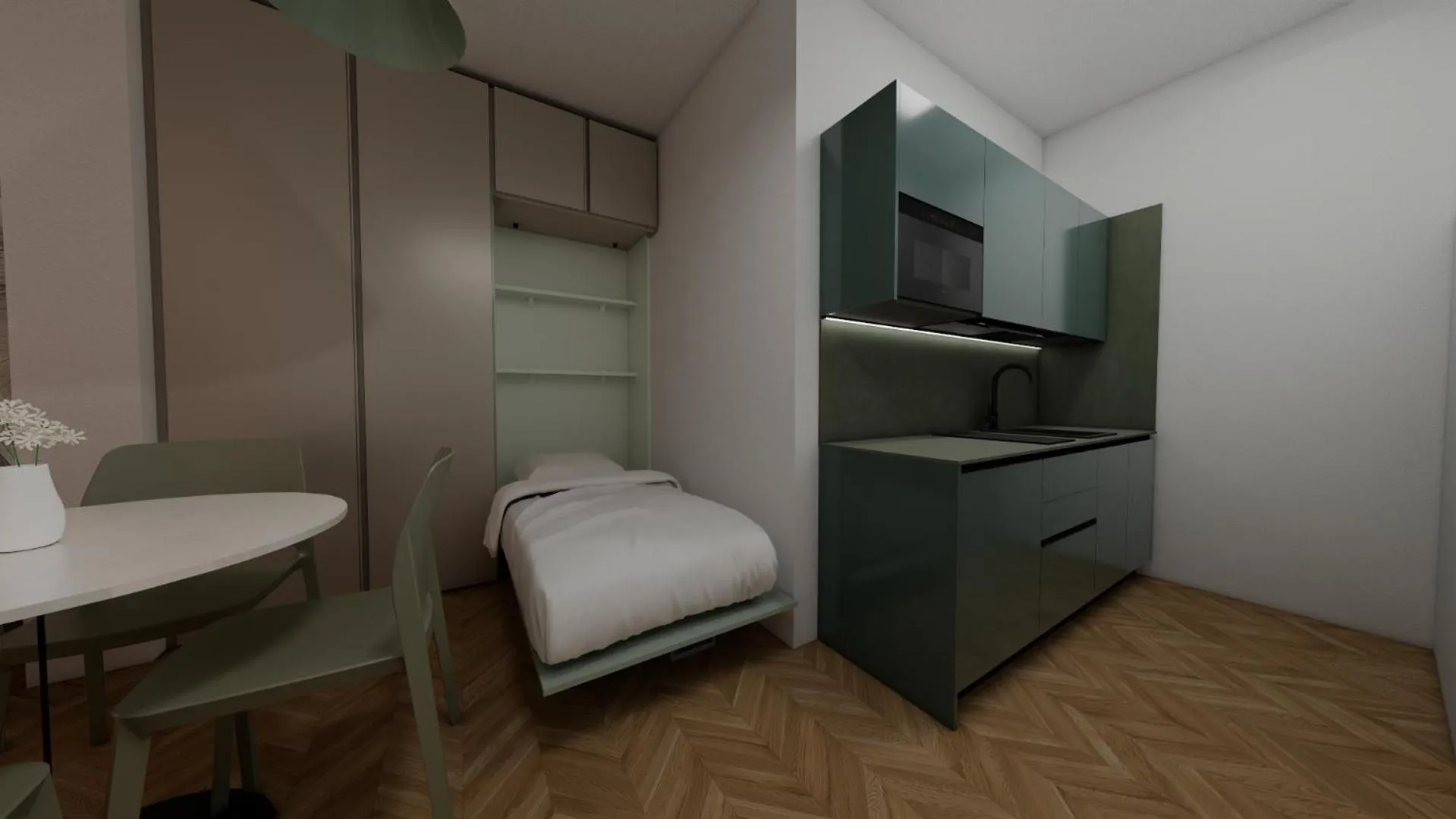 Bed in Hotel Bristol